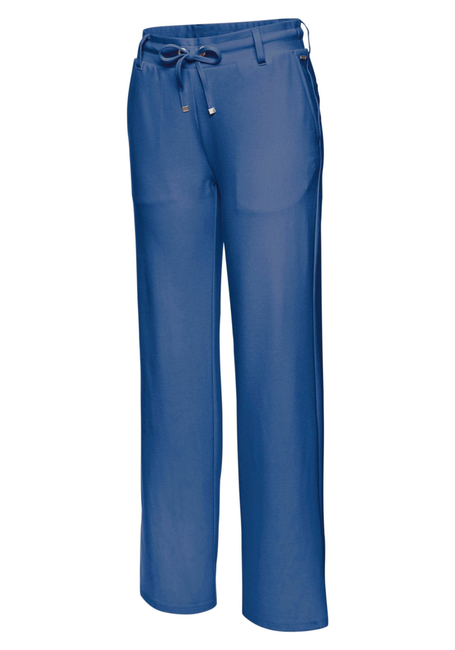 Homewearhose in blau von LASCANA