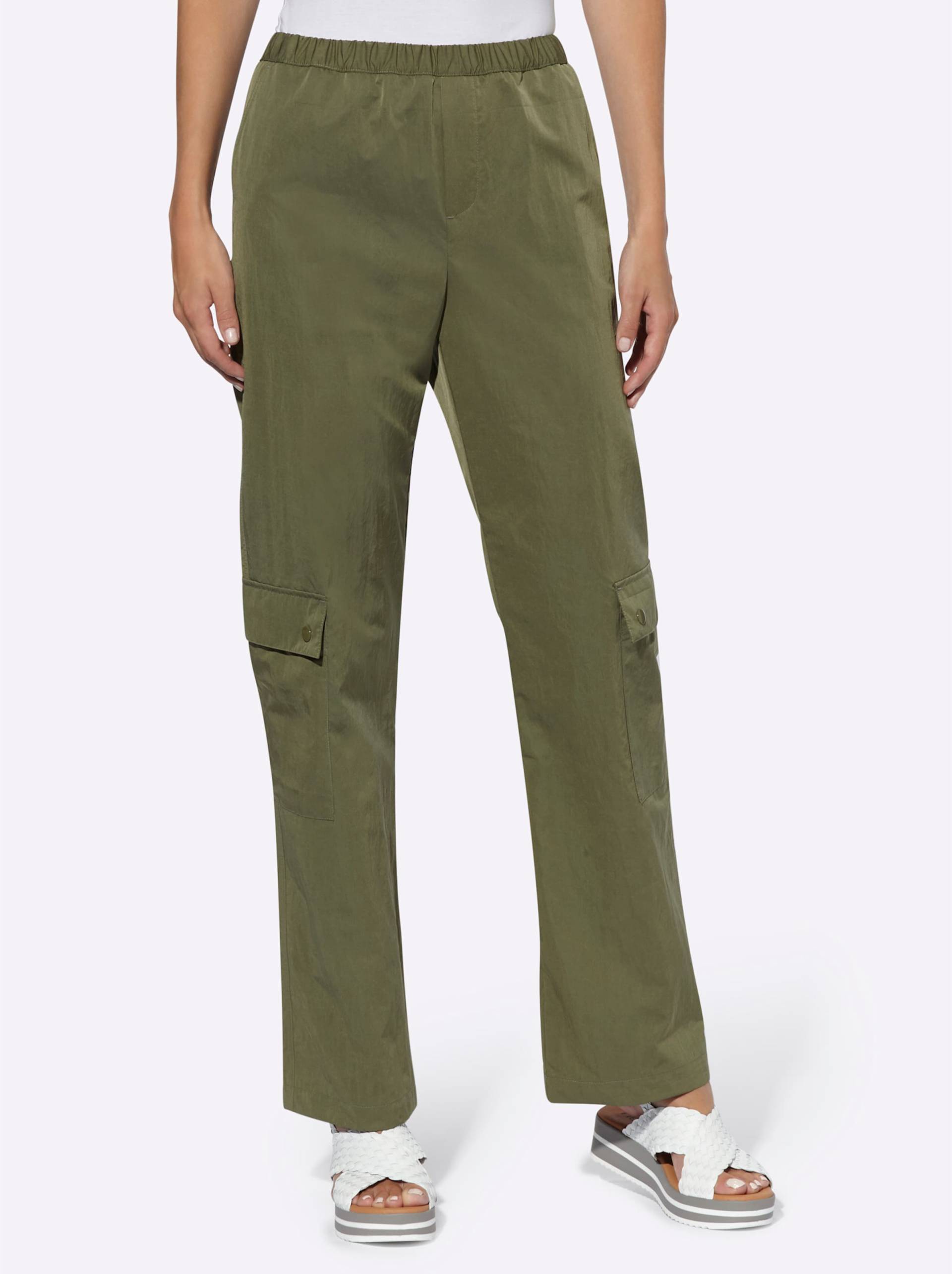 Hose in khaki von heine