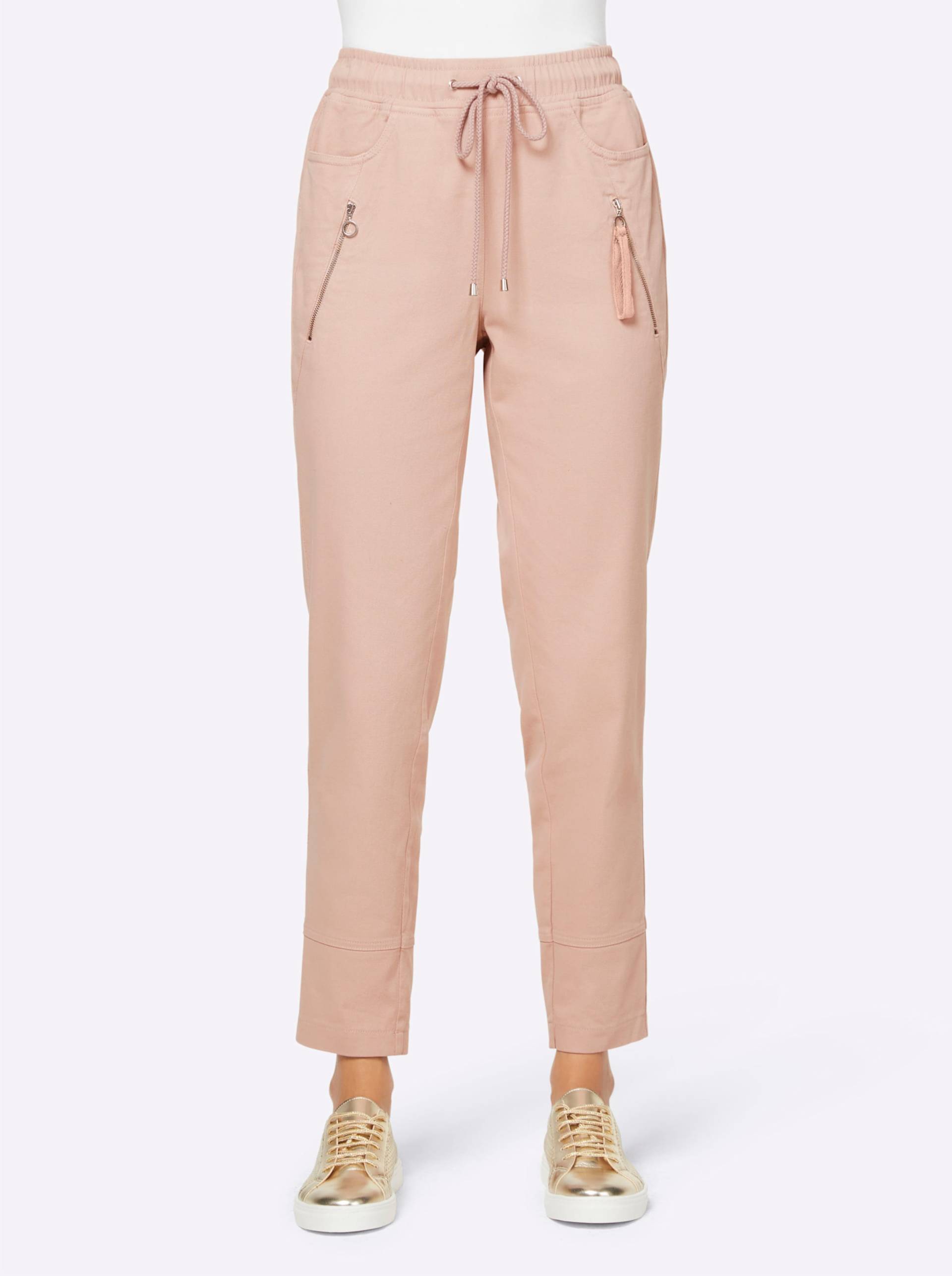 Hose in mauve von heine