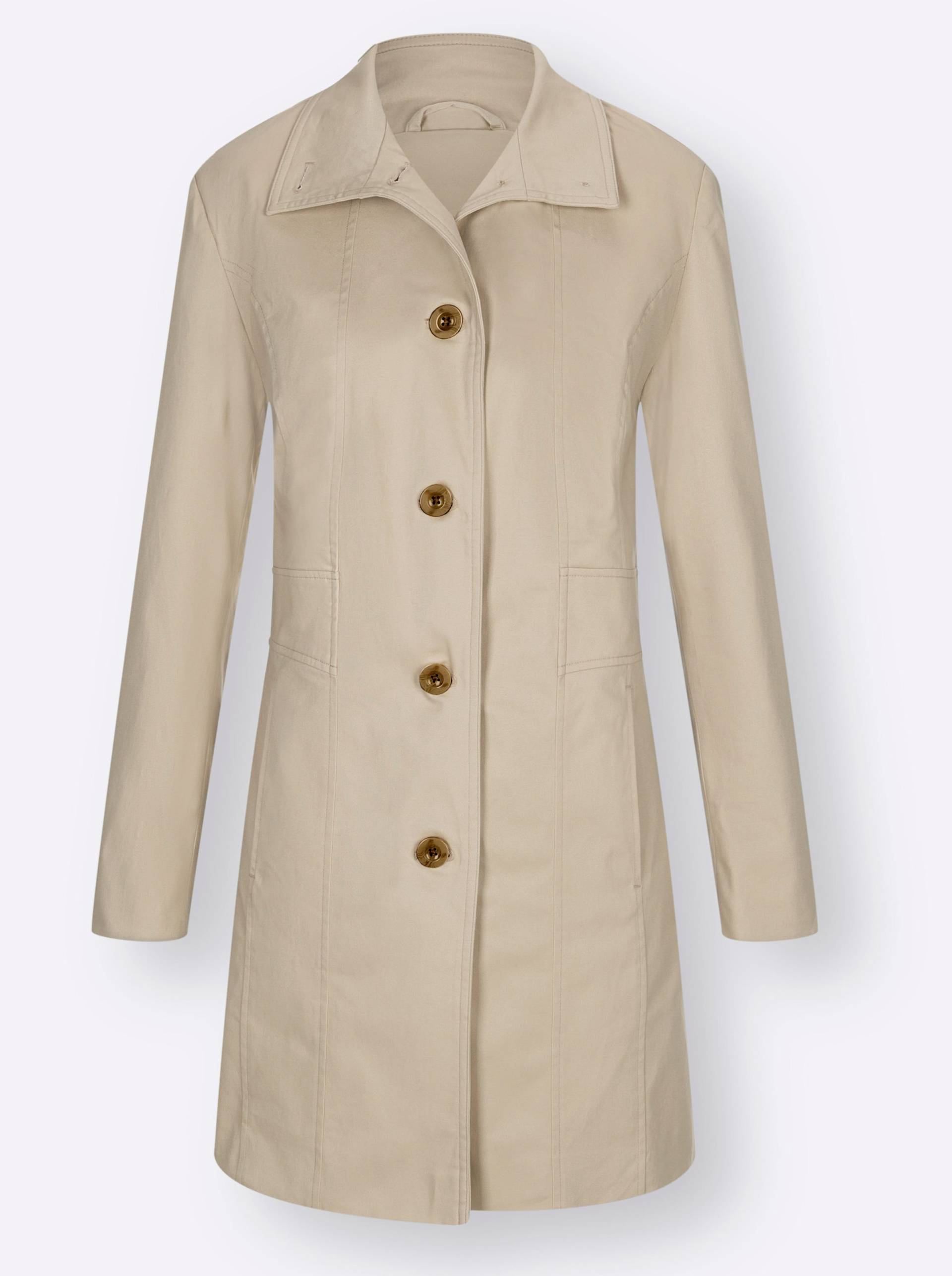 Jacke in beige von heine