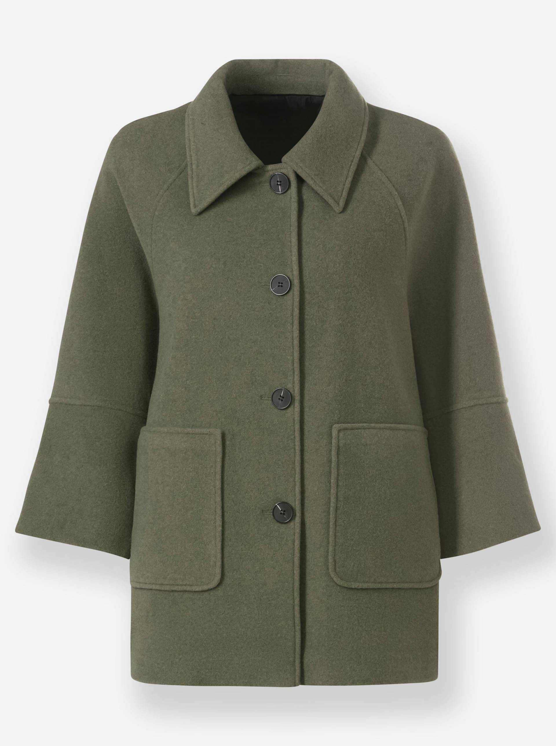 Jacke in khaki von heine