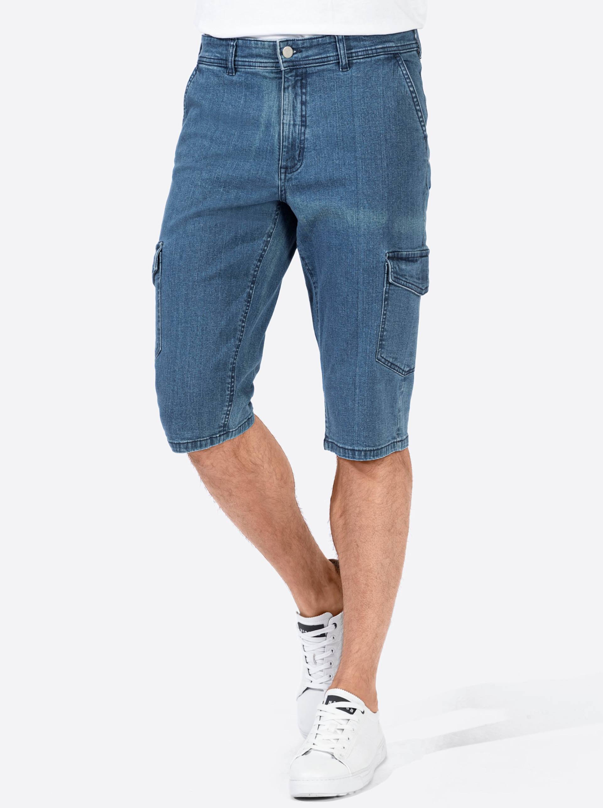 Jeans-Bermudas