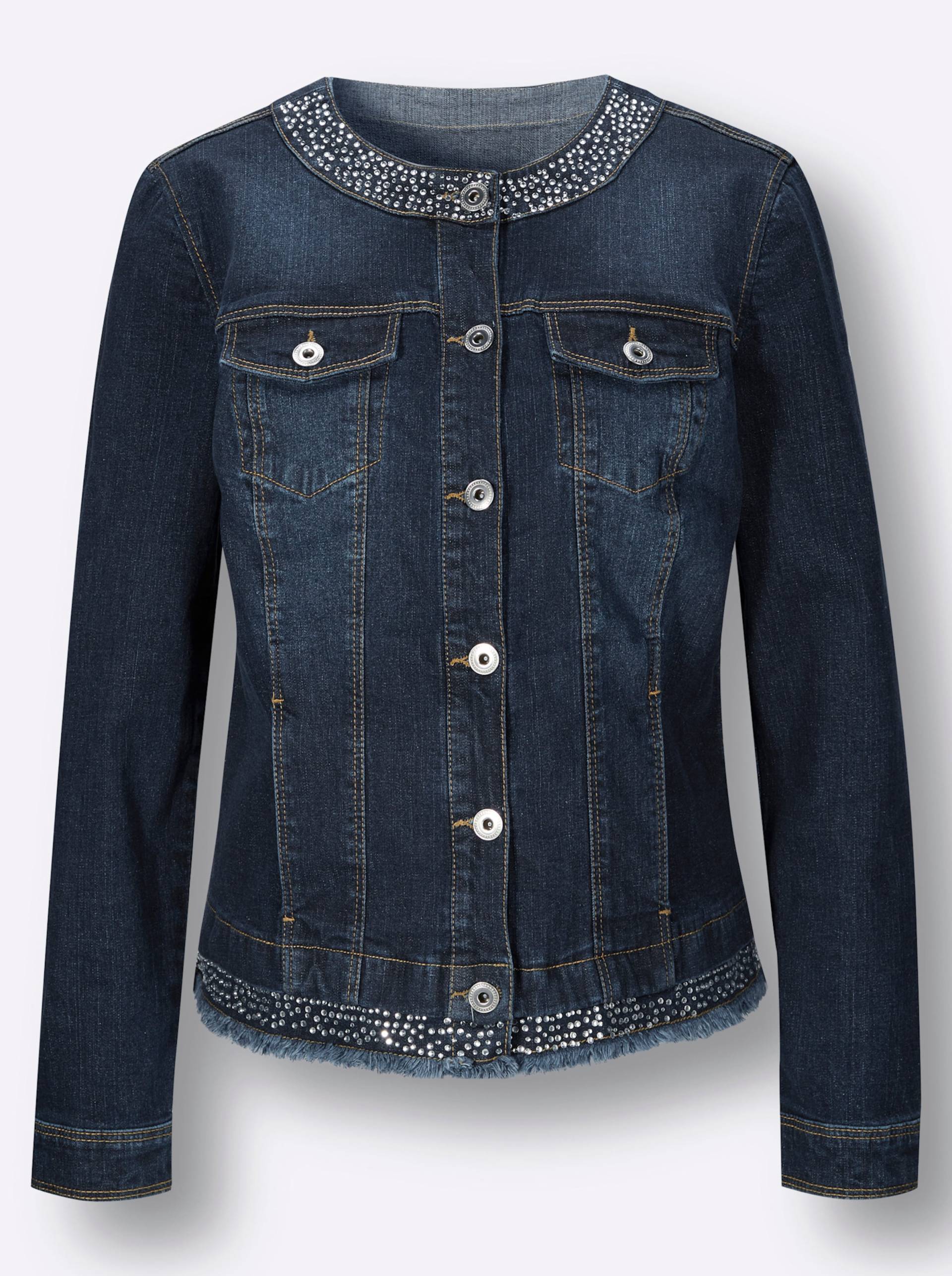 Jeans-Blazer in dark blue von heine