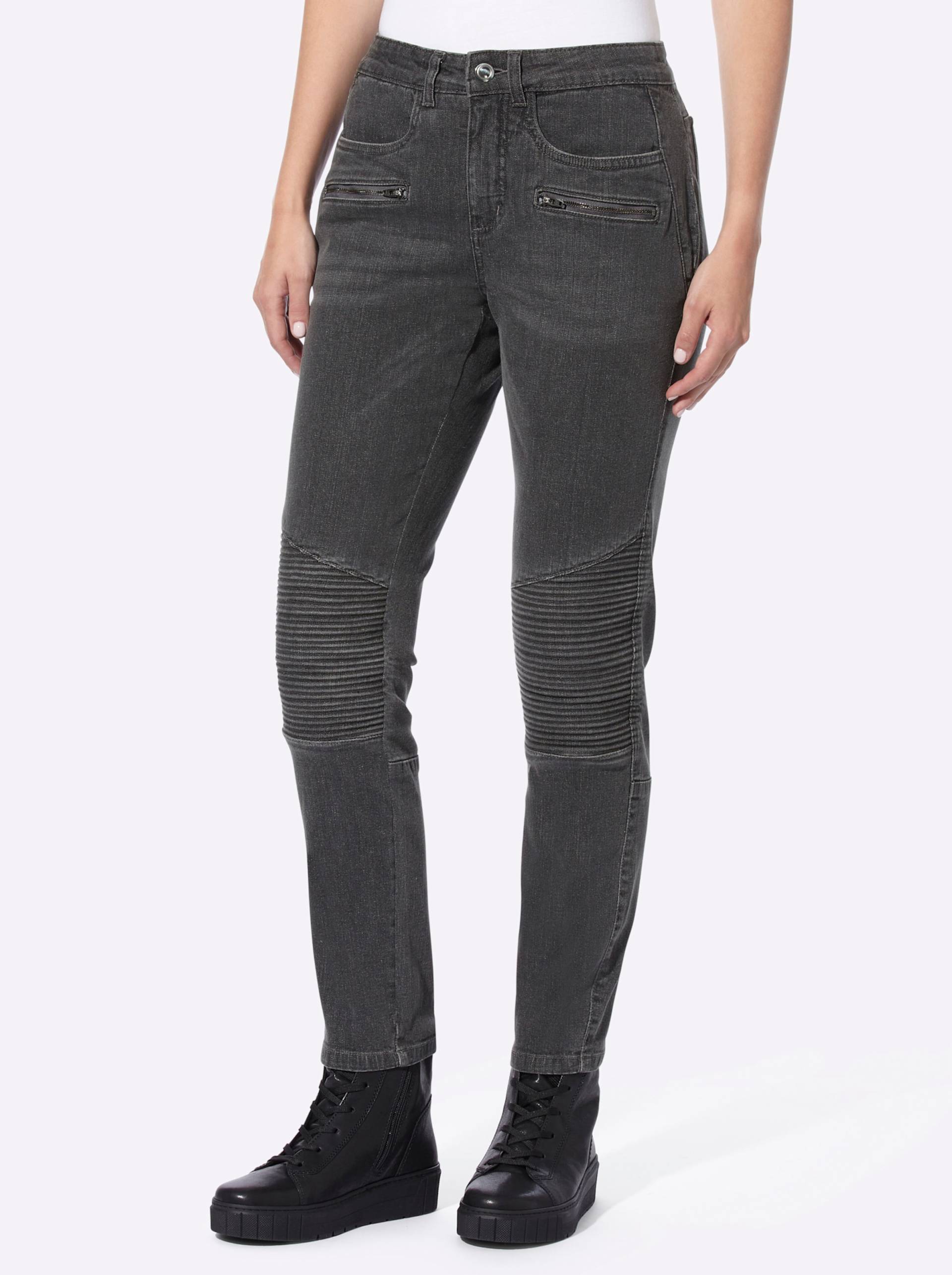 Jeans in anthrazit-grey-denim von heine