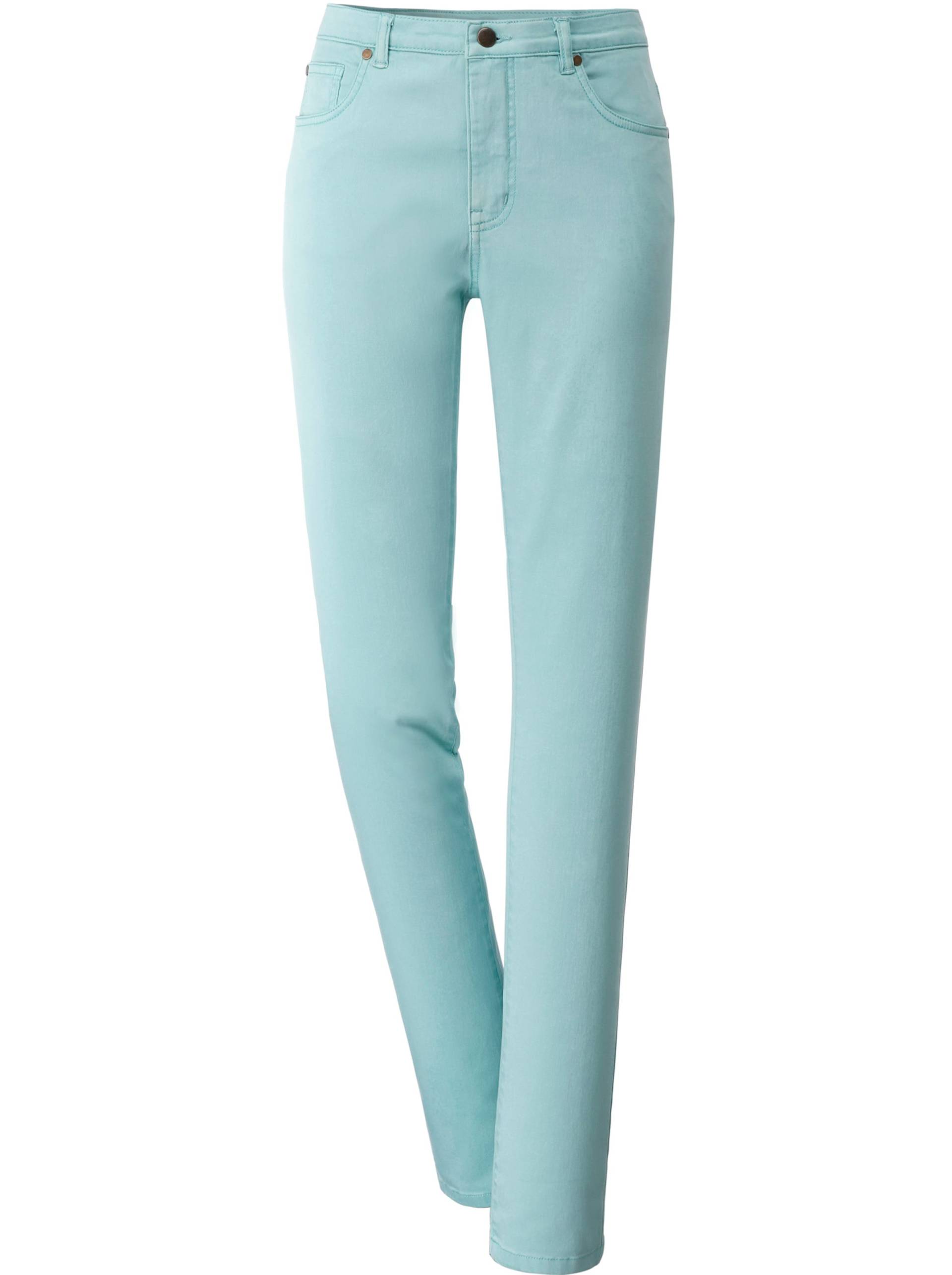 5-Pocket-Jeans in aqua von heine