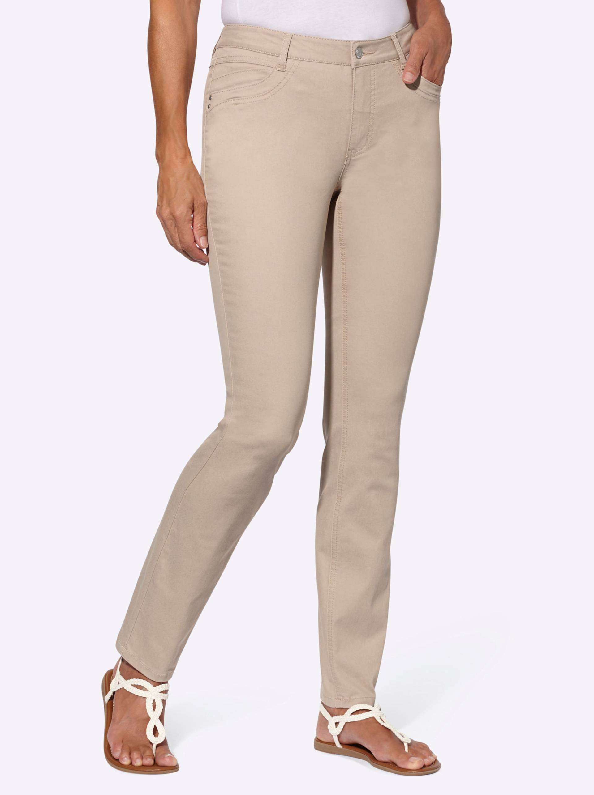 Jeans in beige von heine