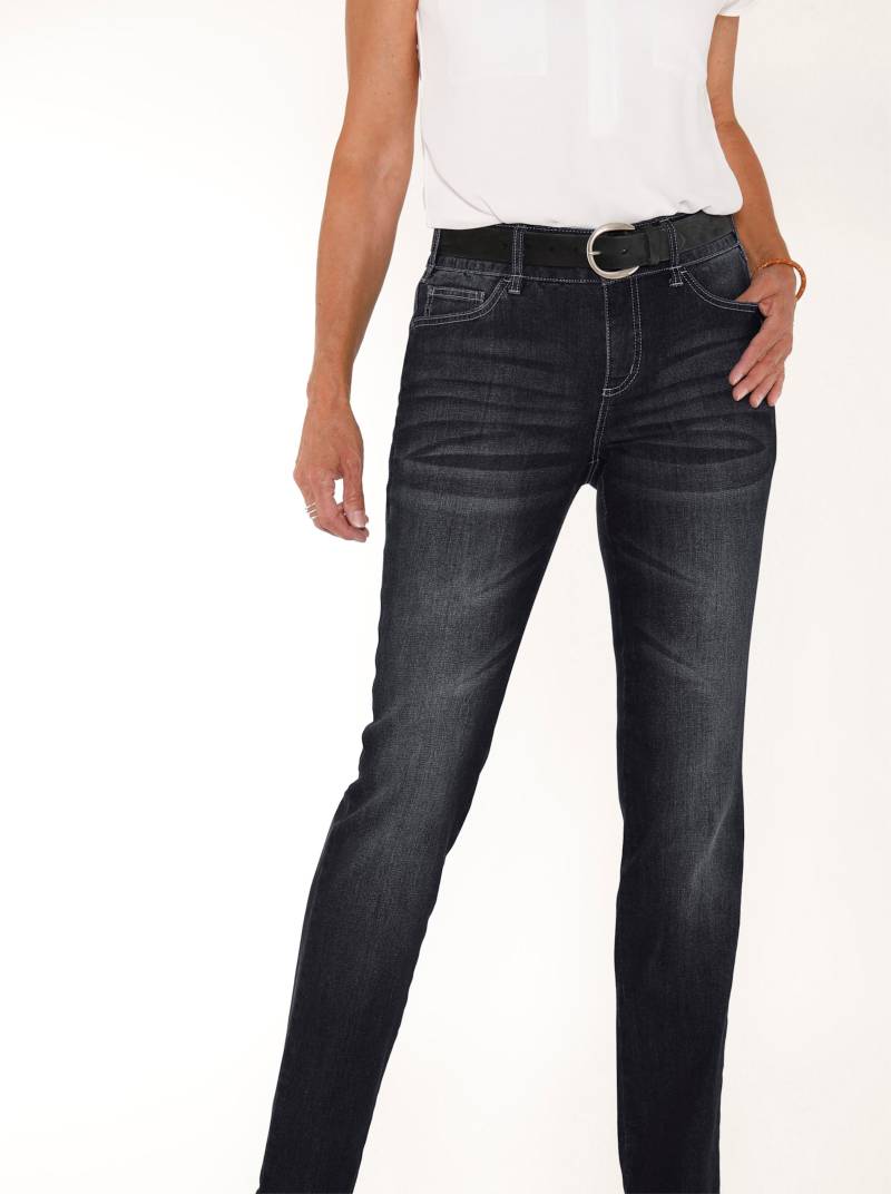 Jeans in black-denim von heine