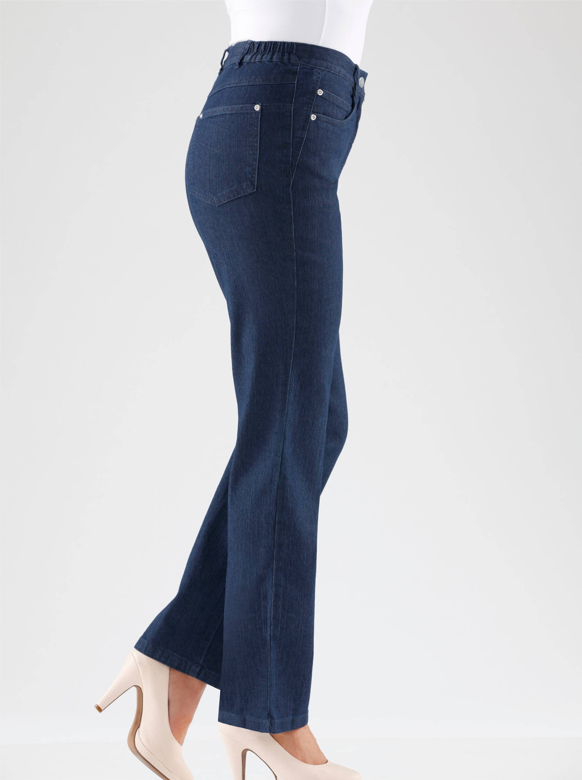 Jeans in dark blue von heine