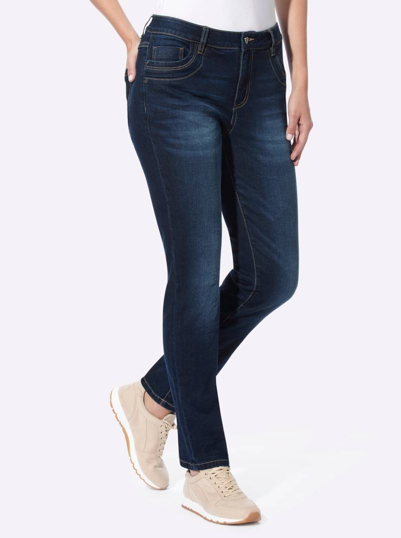 Jeans in dark blue von heine