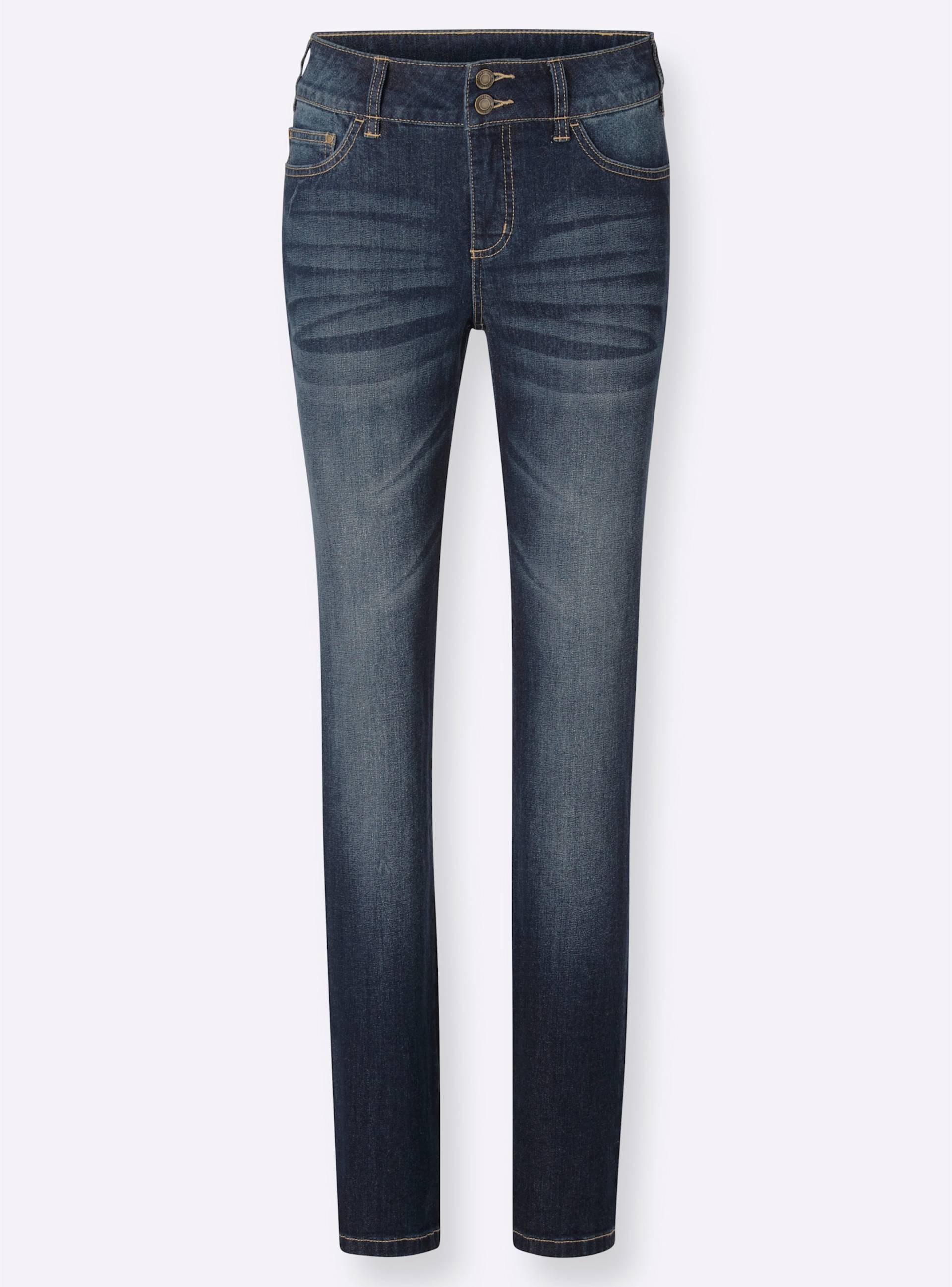 Jeans in dark blue von heine