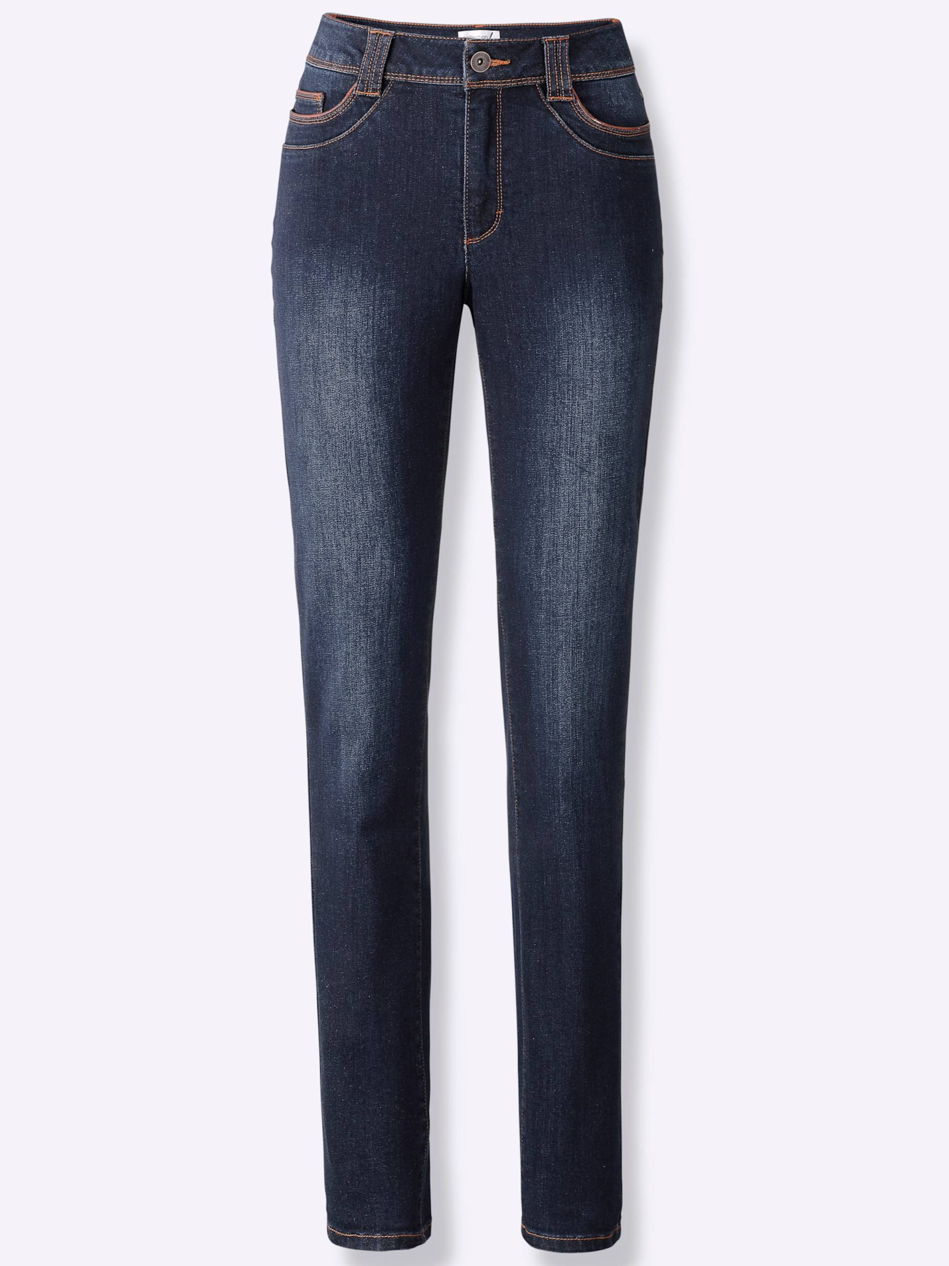 Jeans in dark blue von heine