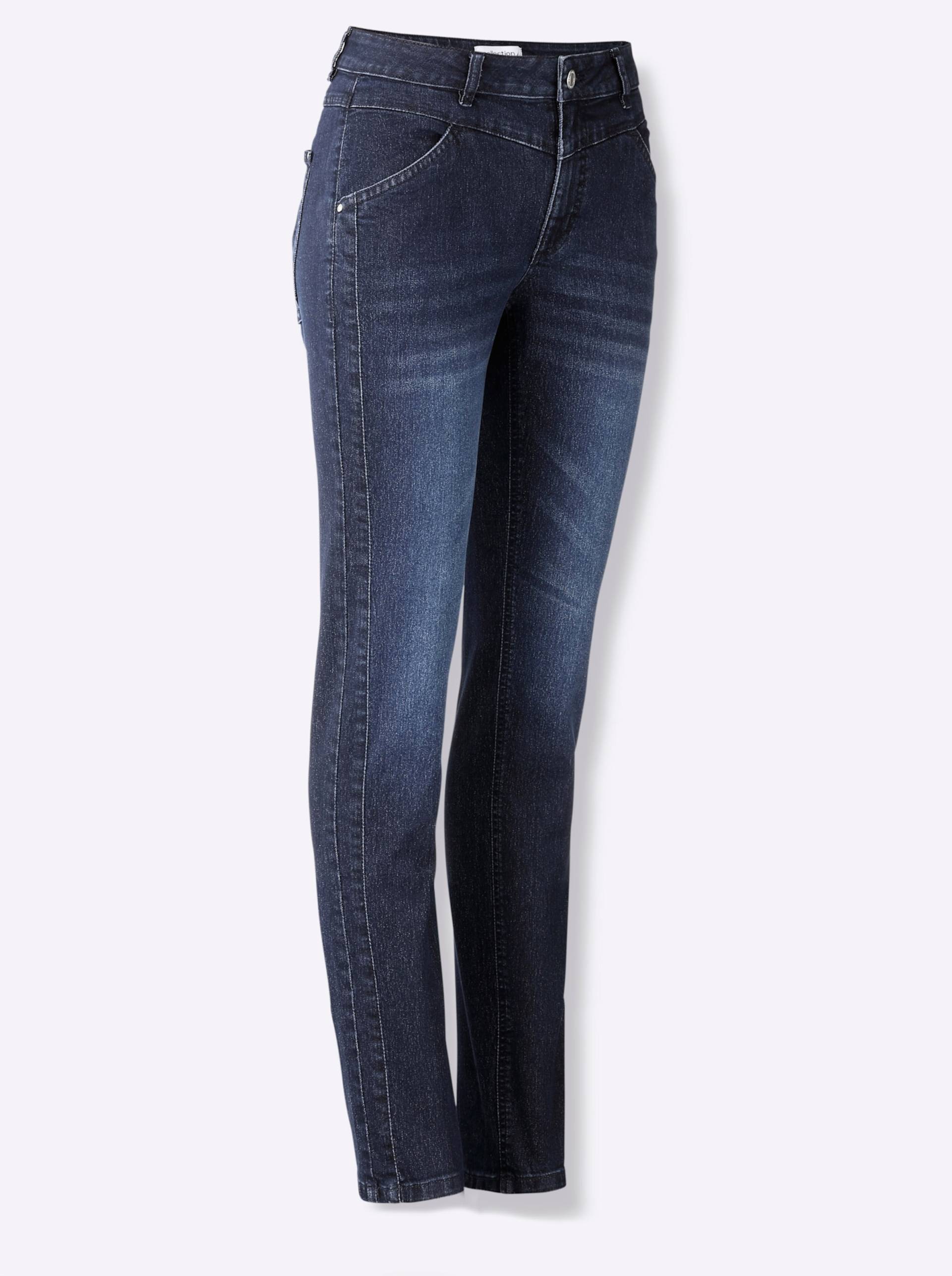 Jeans in dark blue von heine