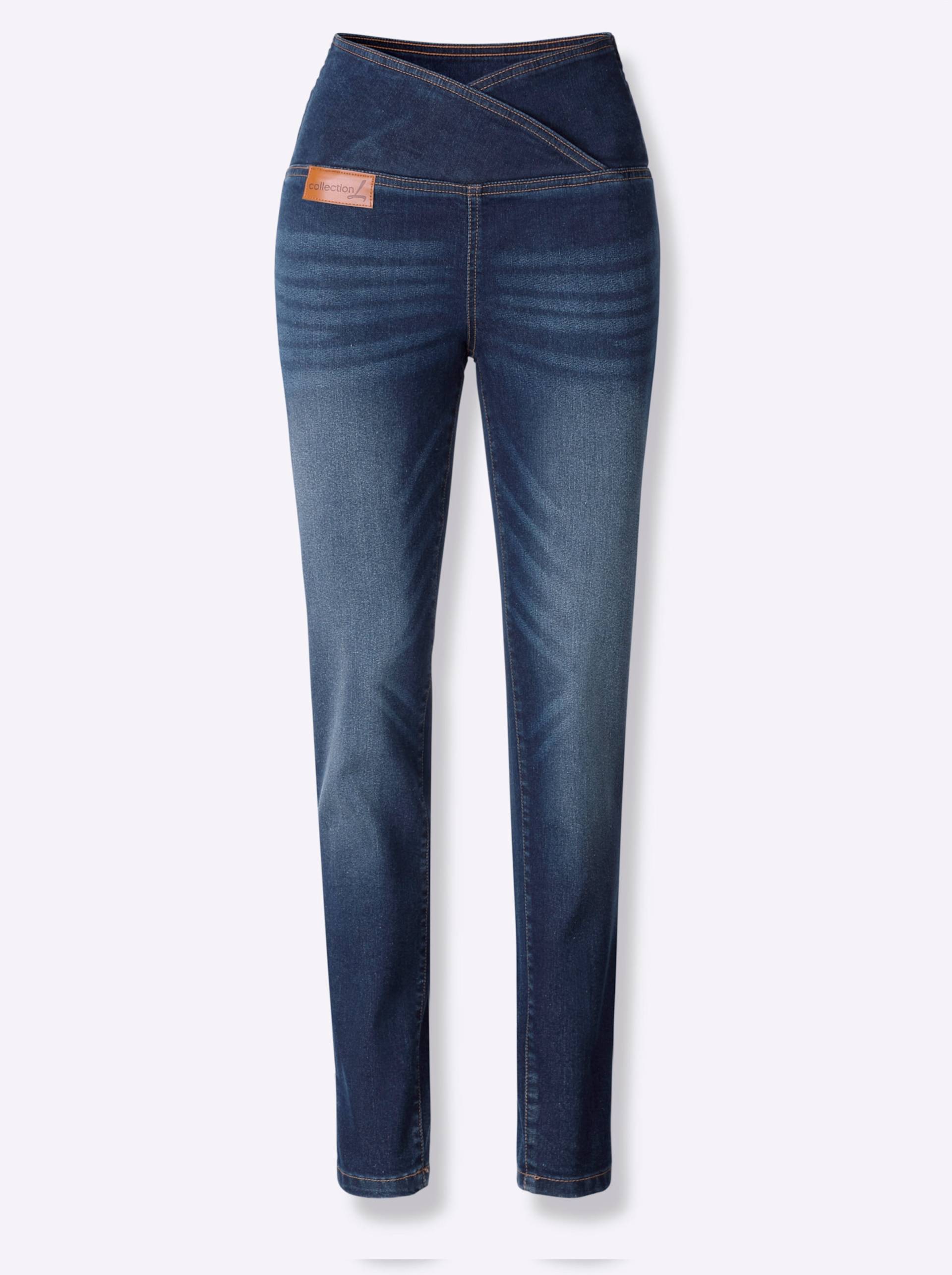 Jeans in dark blue von heine