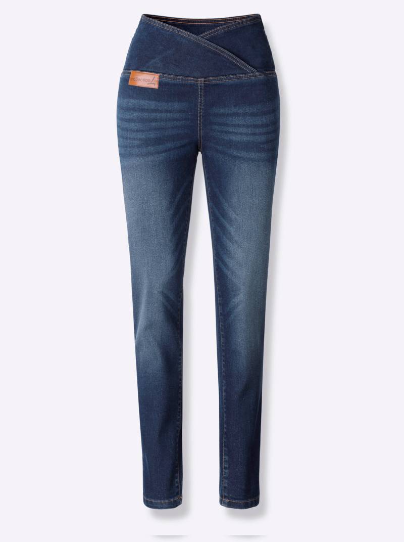 Jeans in dark blue von heine