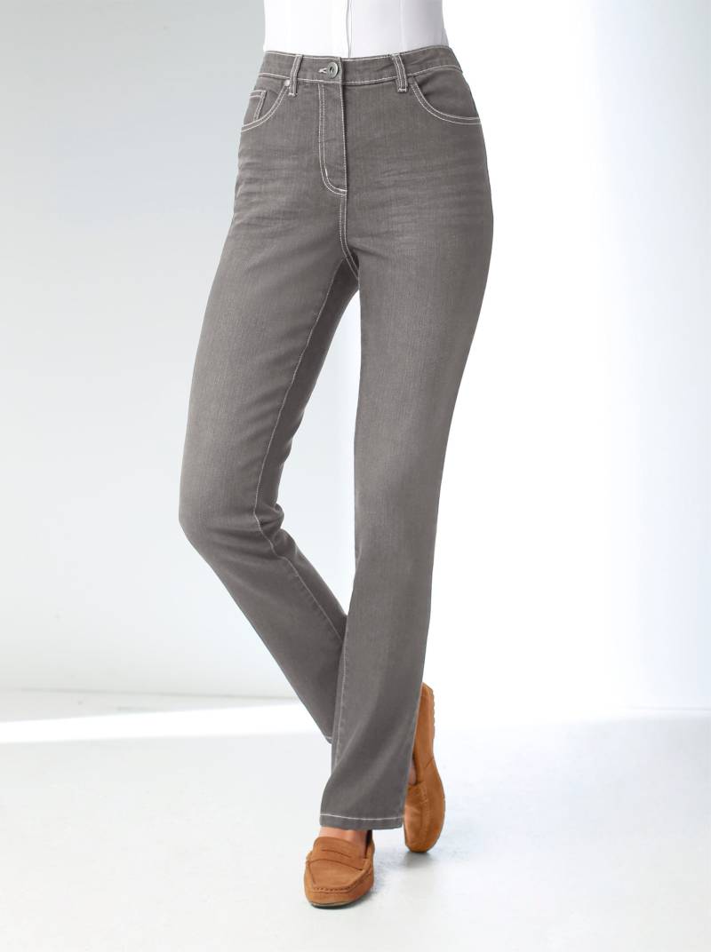 Stretch-Jeans in grey-denim von heine