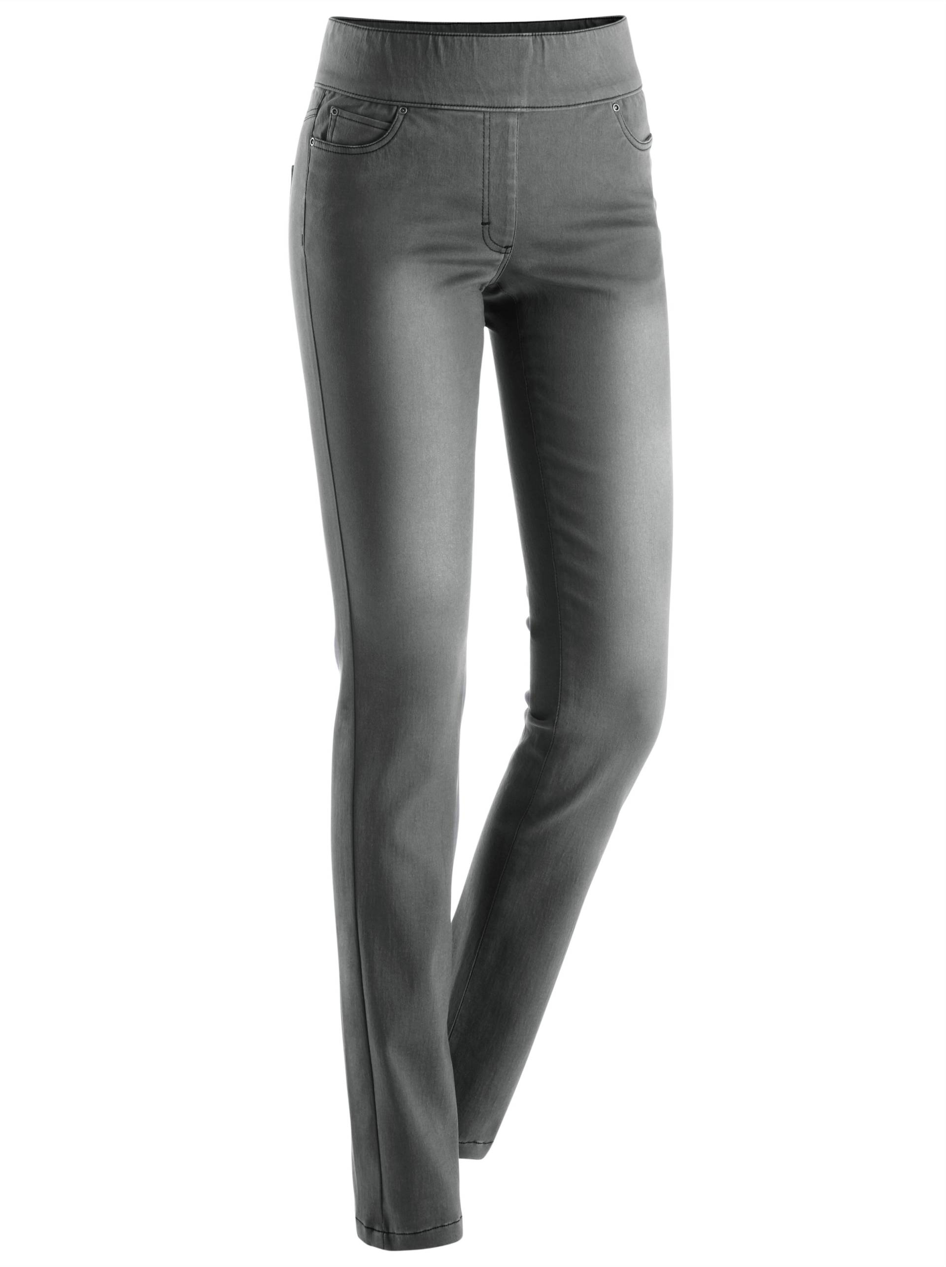 5-Pocket-Jeans in grey-denim von heine