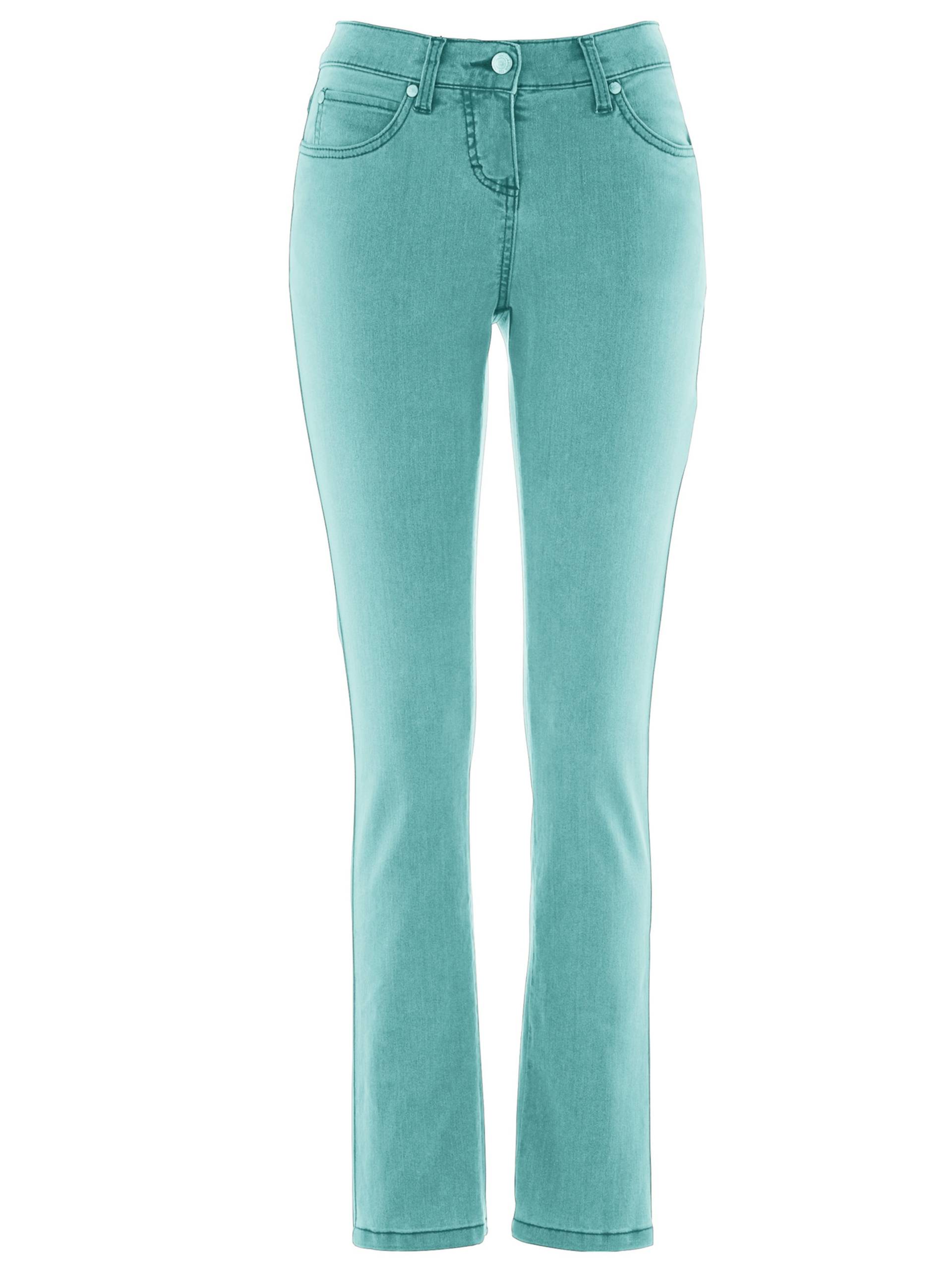 5-Pocket-Jeans in mint von heine