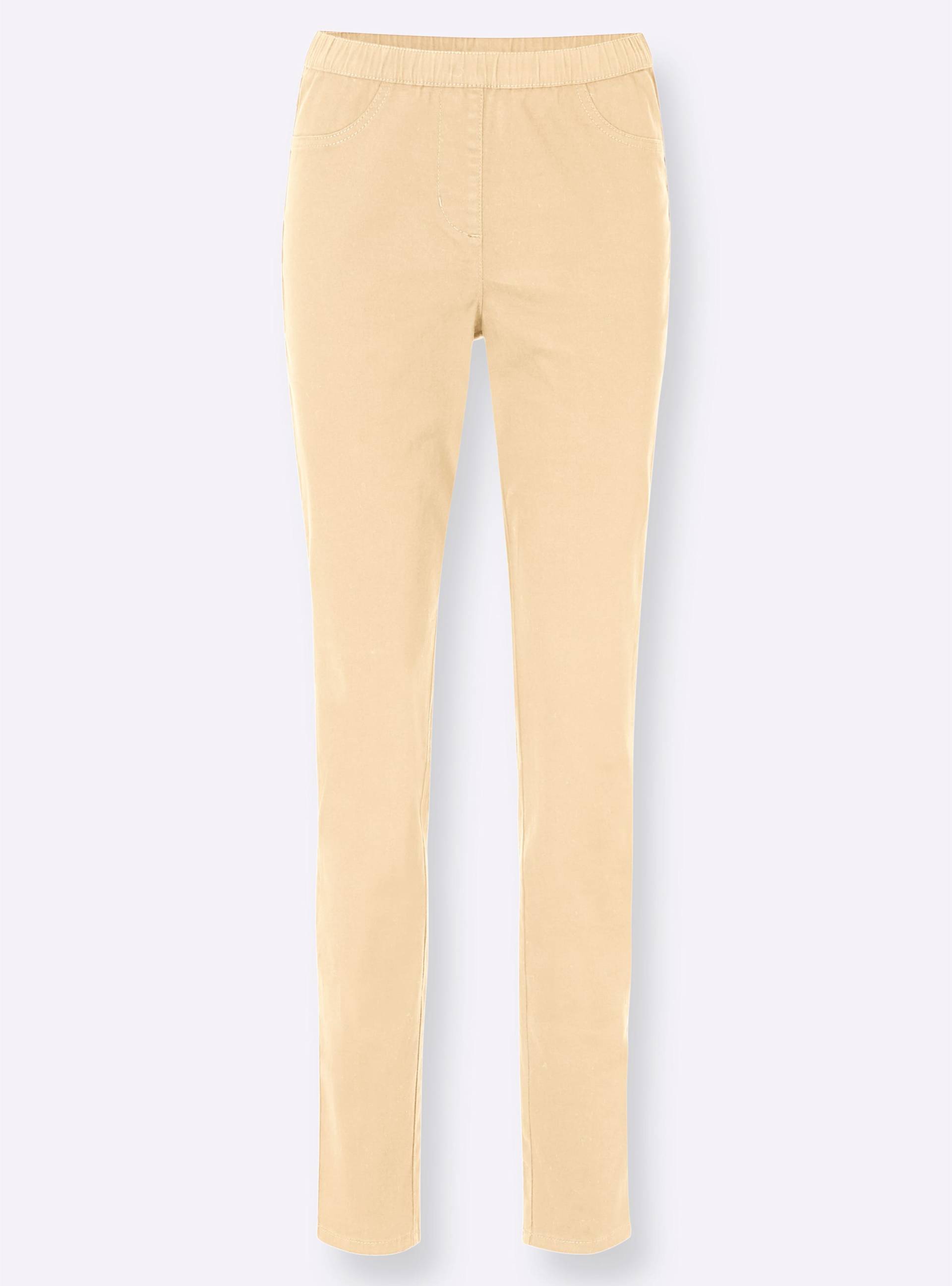 Jeggings in vanille von heine