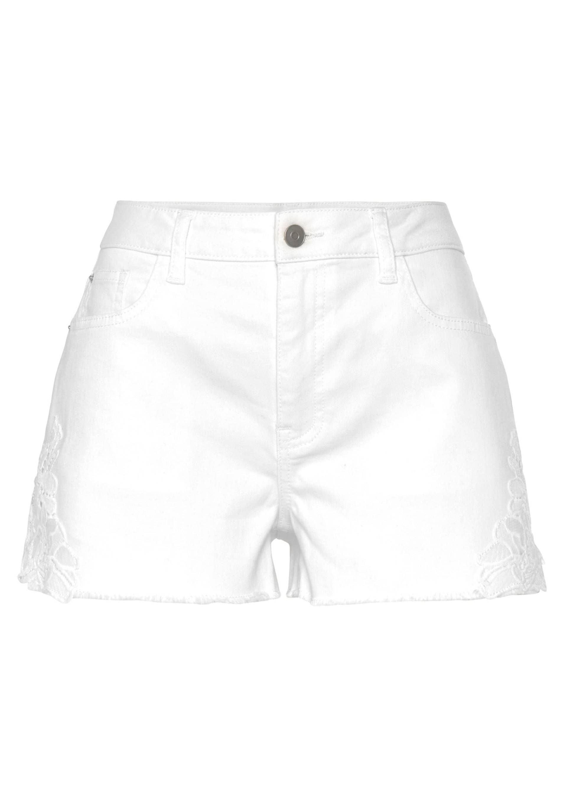 Jeansshorts in weiss von Vivance