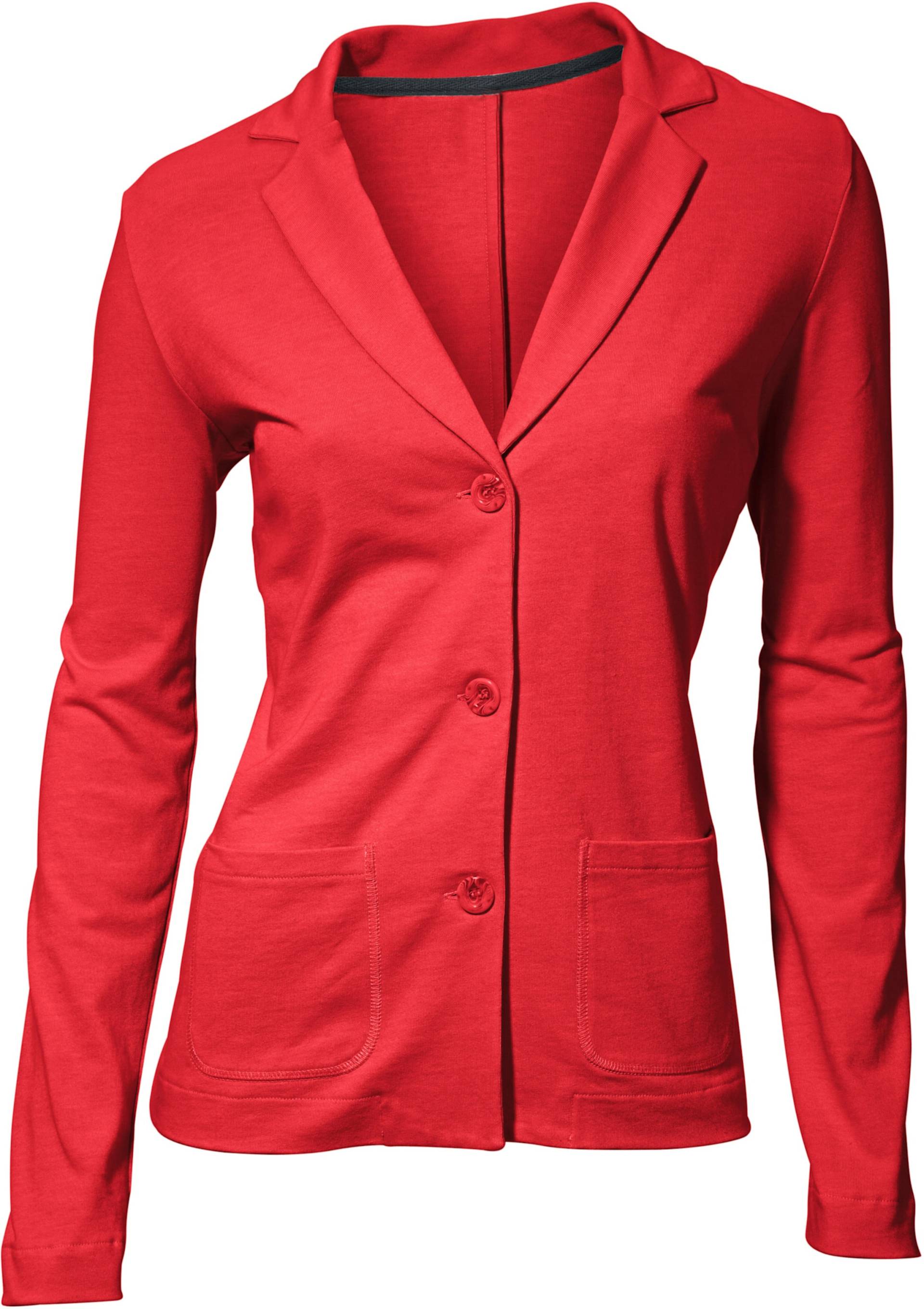 Jersey-Blazer in koralle von heine