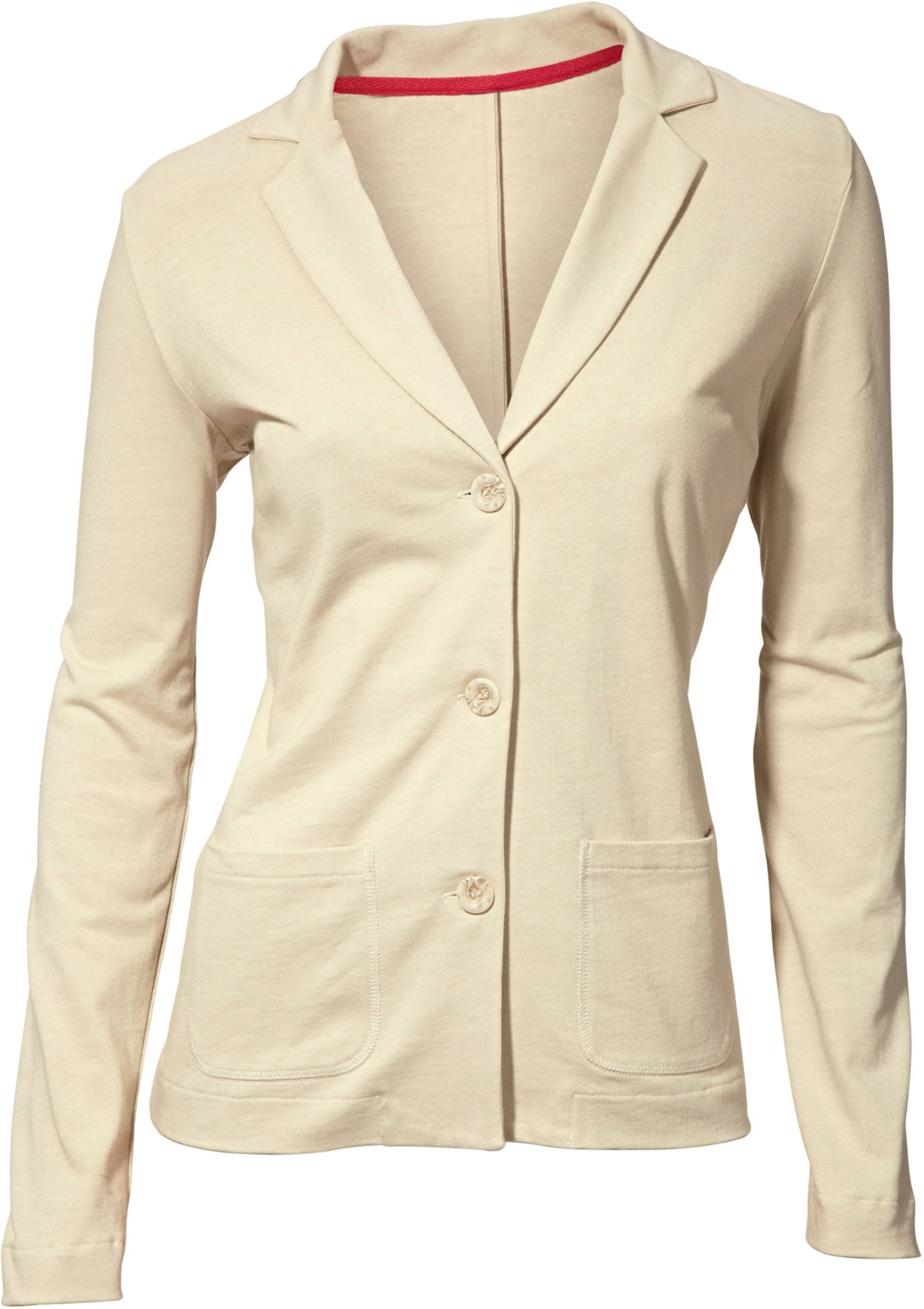 Jersey-Blazer in sand von heine