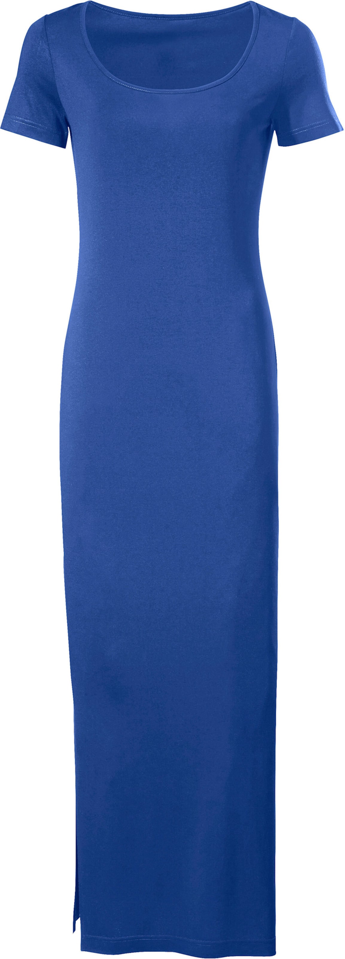 Jersey-Kleid in royalblau von heine