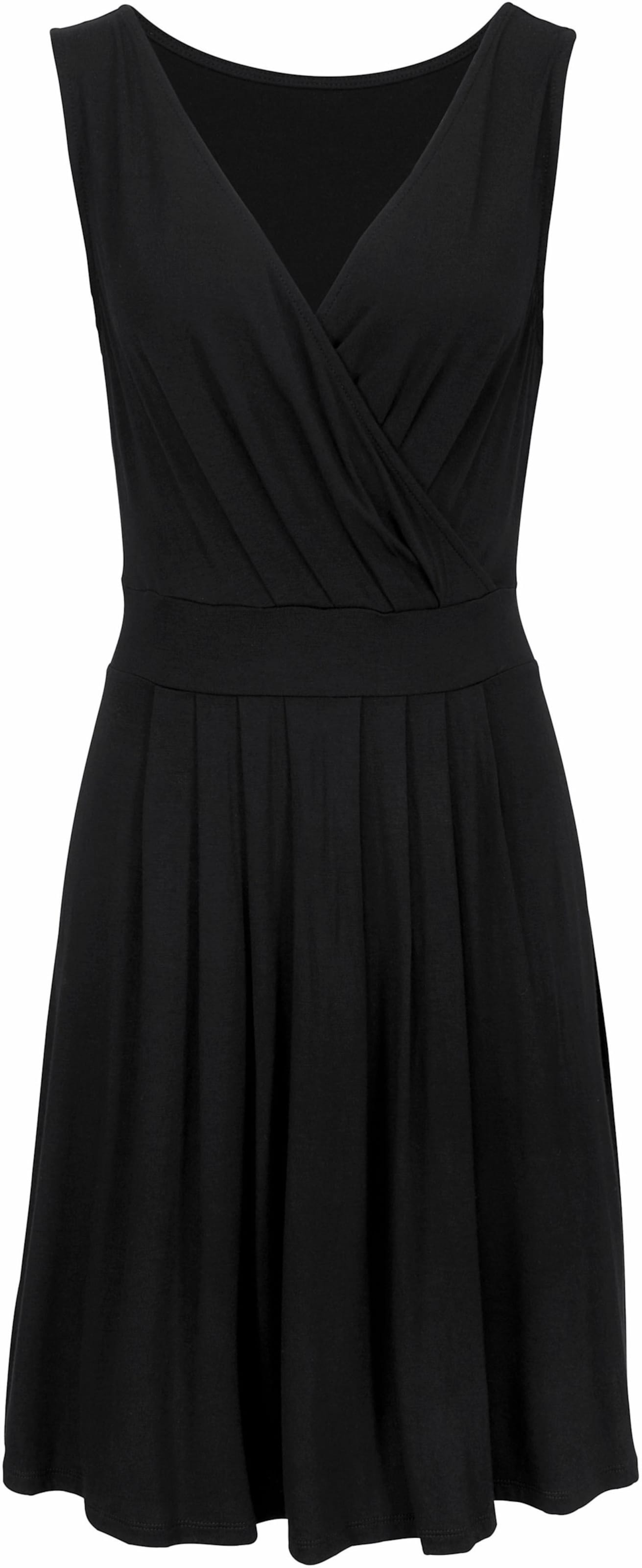 Jerseykleid in schwarz von Beachtime