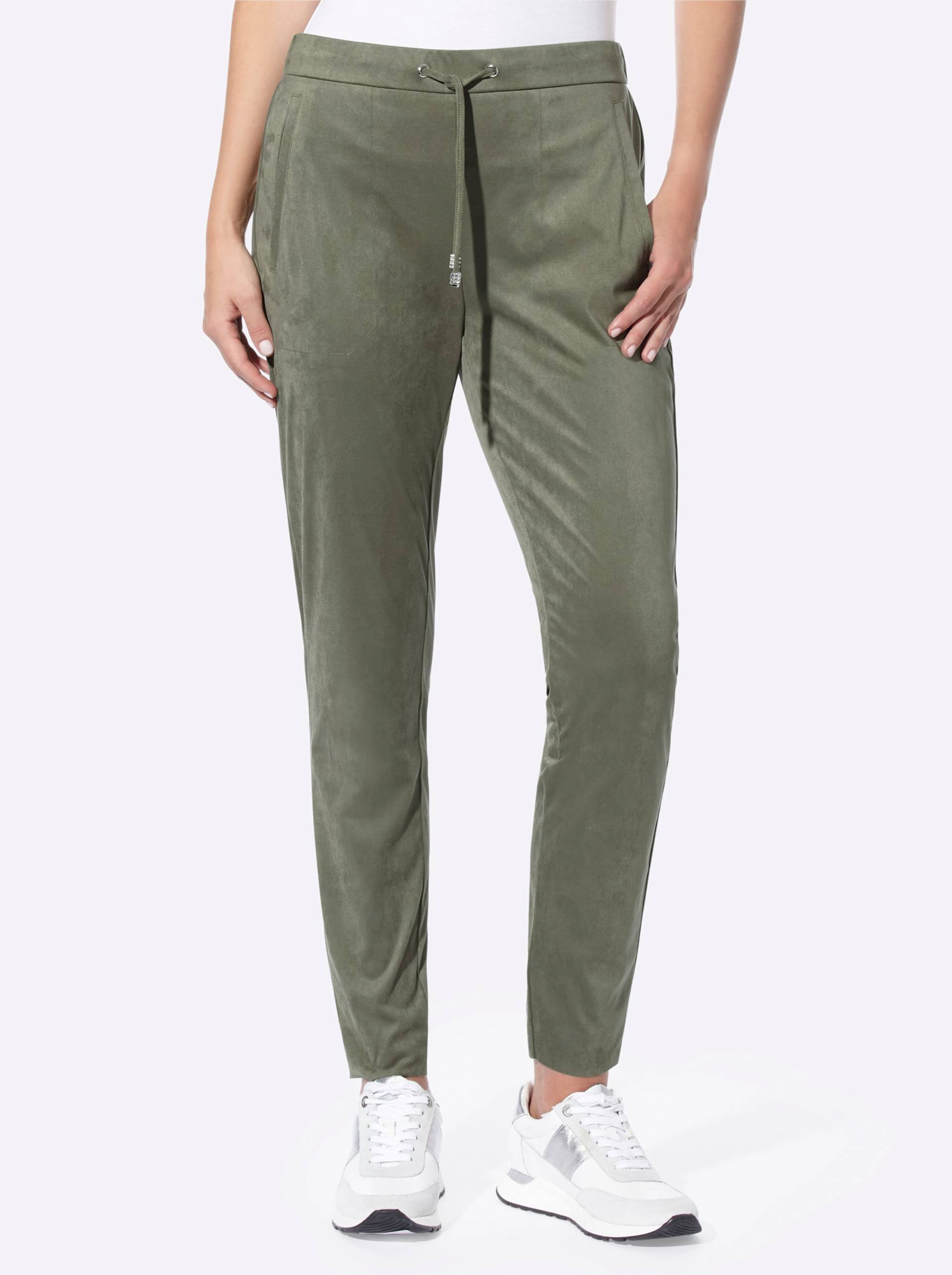 Jogpants in khaki von heine