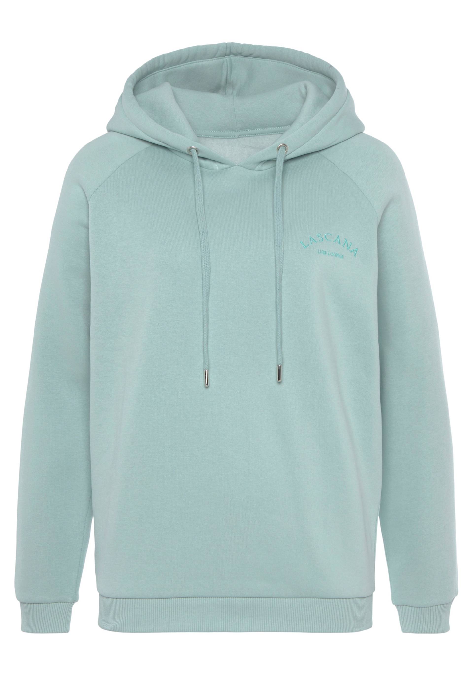 Kapuzensweatshirt in mint von LASCANA