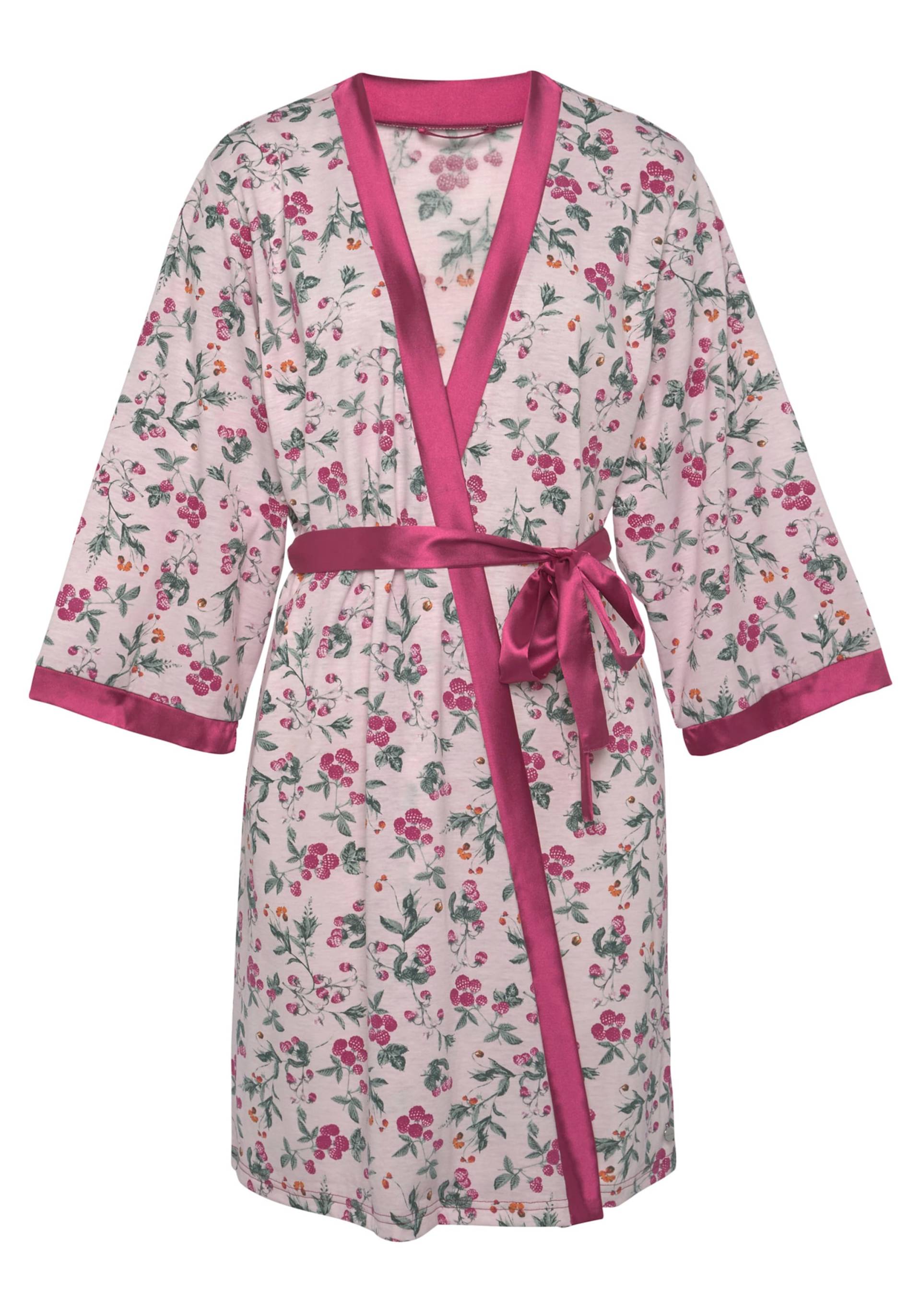 Kimono in altrosa bedruckt von LASCANA