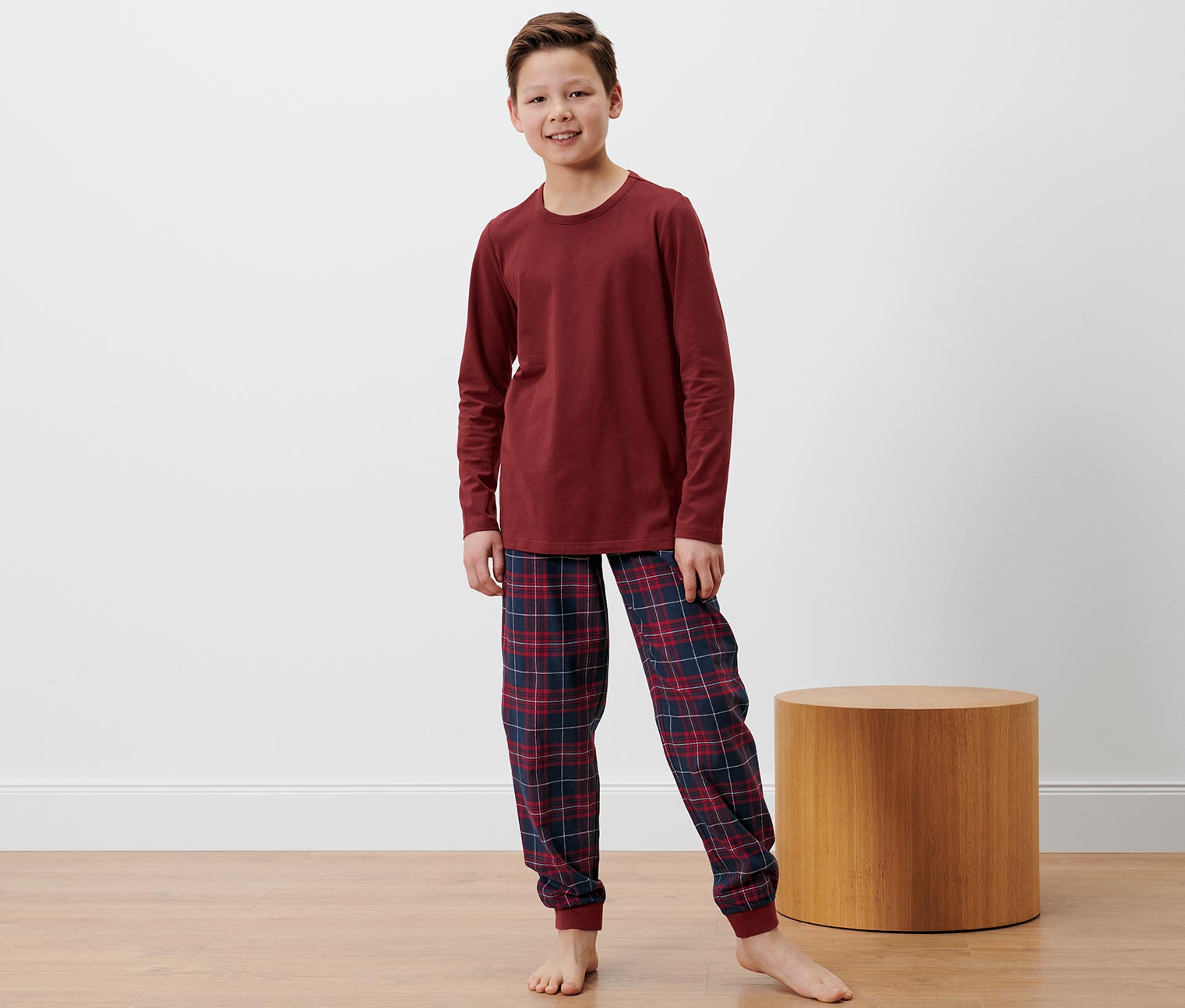 Kinder-Flanell-Pyjama