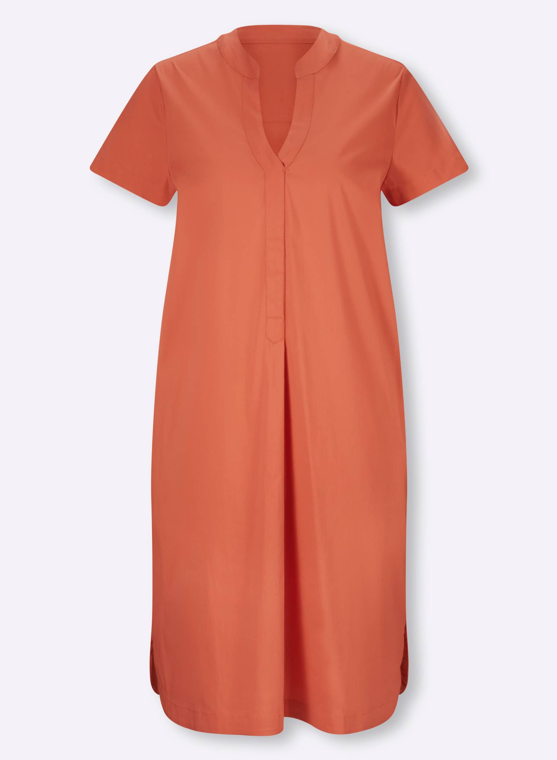 Kleid in mandarine von heine