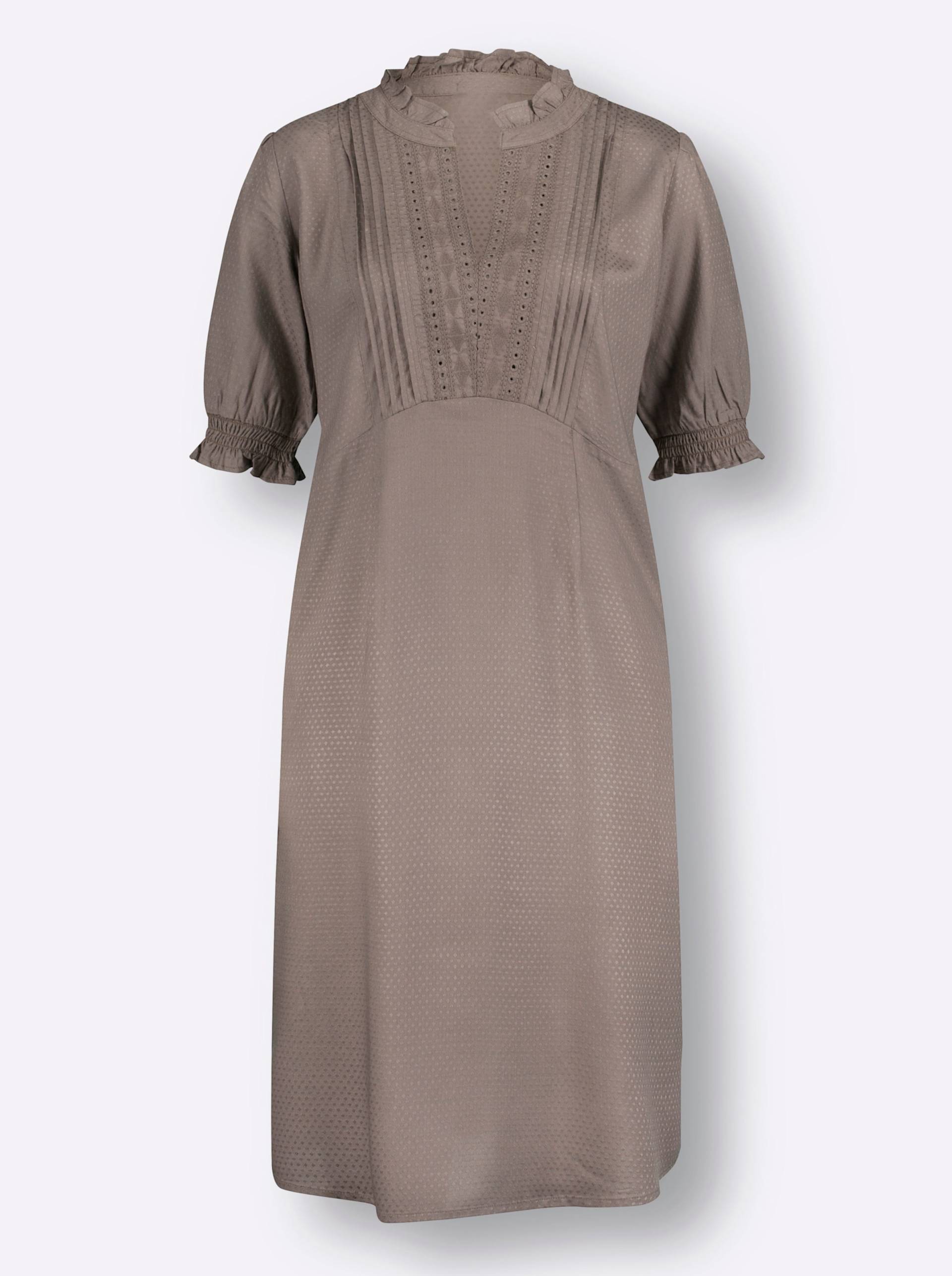 Kleid in taupe von heine