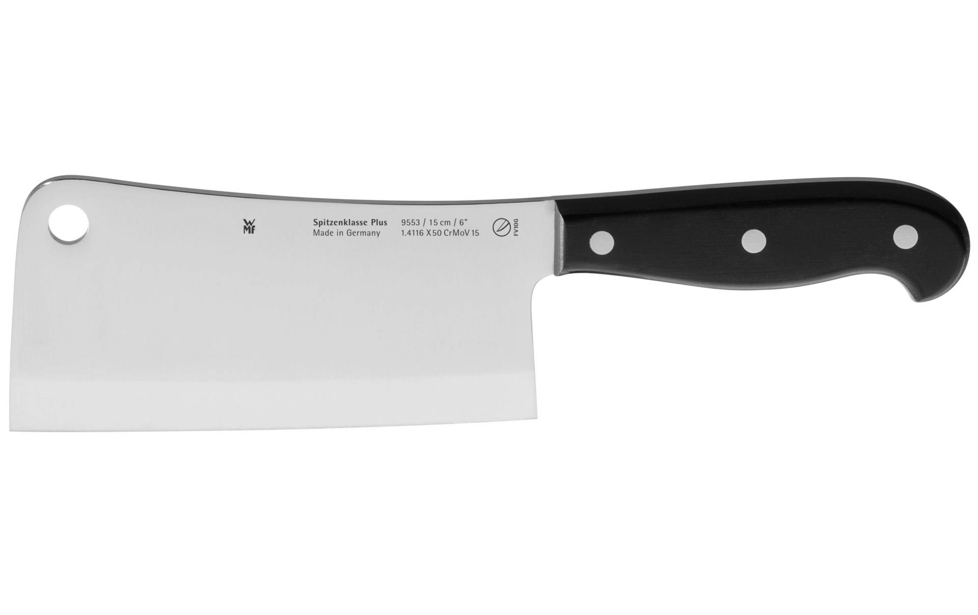 WMF Kochmesser »Chinesisch Spitzenklasse Plus Silberfarben/Schwarz«, (1 tlg.) WMF Kochmesser »Chinesisch Spitzenklasse Plus Silberfarben/Schwarz«, (1 tlg.) von WMF