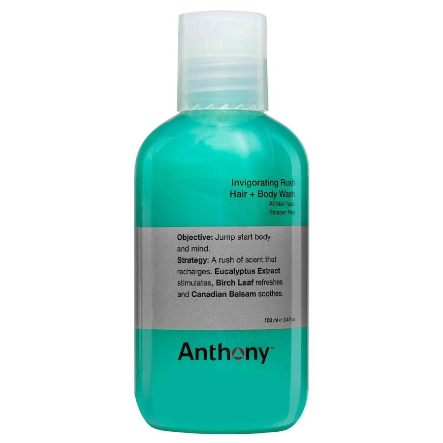 Anthony  Anthony Invigorating Rush Hair + Body Wash haarshampoo 100.0 ml von Anthony