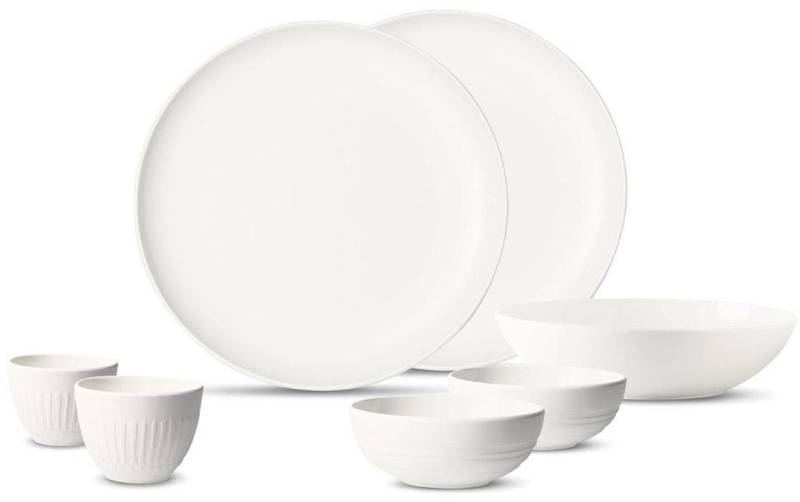 Villeroy & Boch Kombiservice »Its my match First Love Weiss, Set, 7-teilig«, (Set, 7 tlg.) von Villeroy & Boch