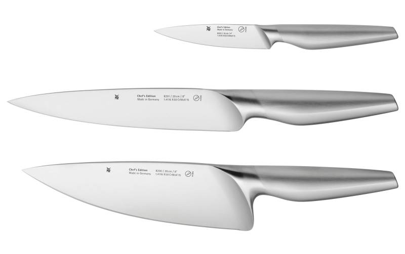 WMF Messer-Set »Chef Edition, Silberfarben«, (3 tlg.) von WMF