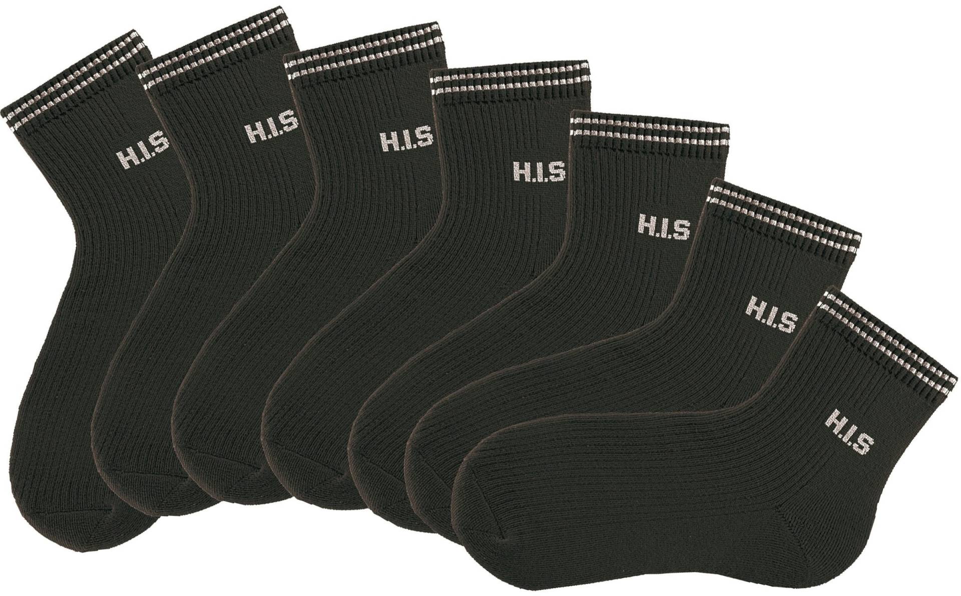 Kurzsocken in schwarz von H.I.S