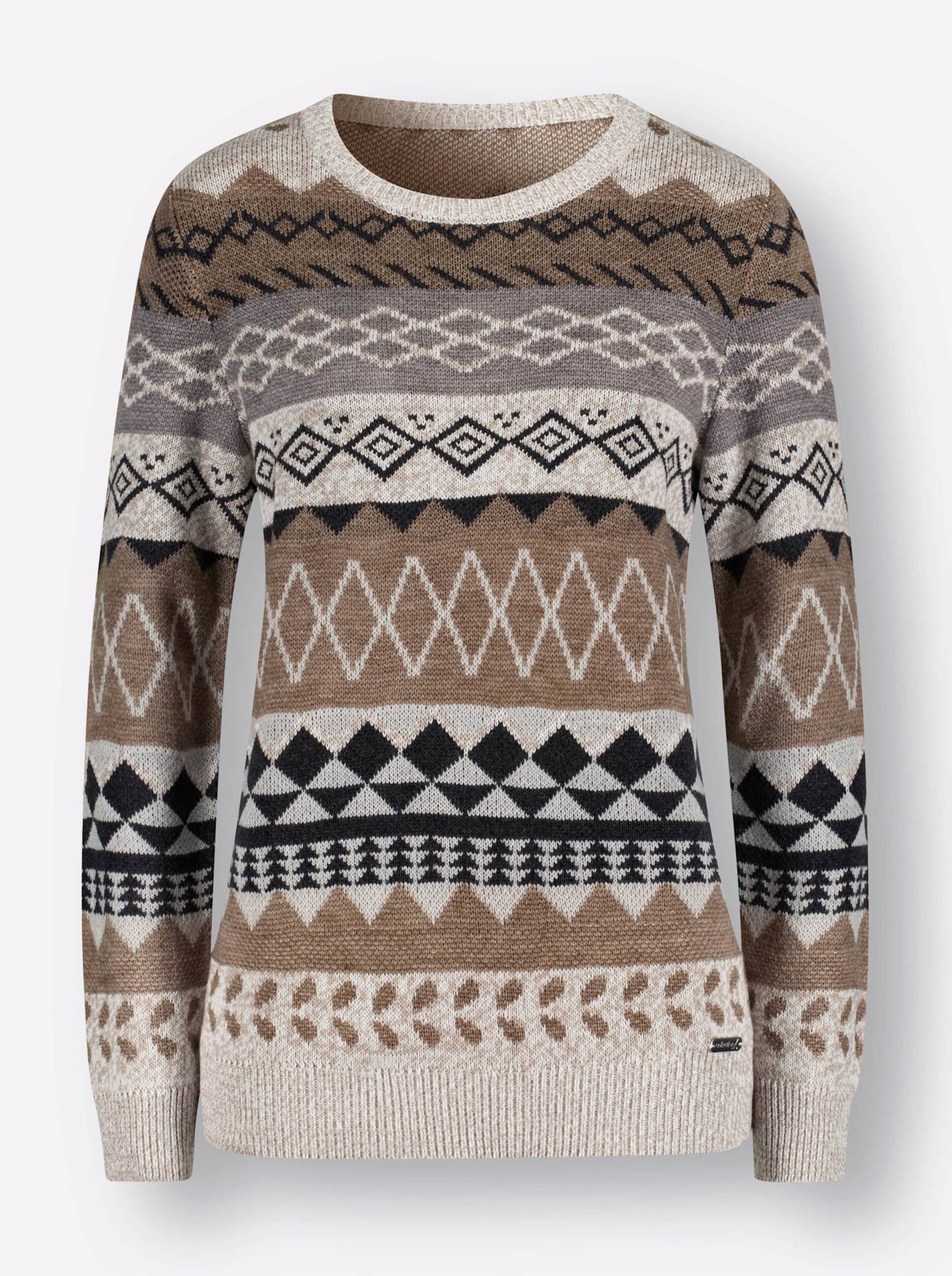 Langarm-Pullover Langarm-Pullover
