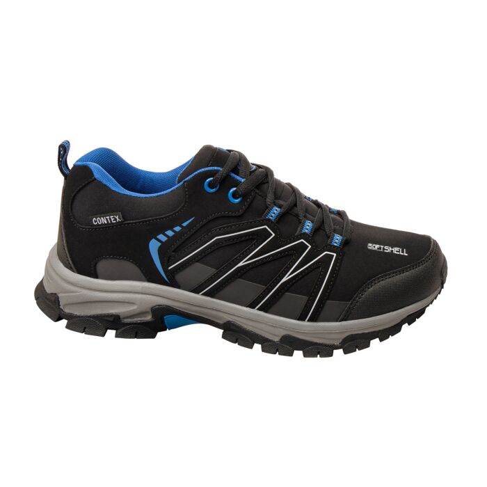 Lauf– und Wanderschuh mit Tex-Membrane für Damen und Herren schwarz-blau Lauf– und Wanderschuh mit Tex-Membrane für Damen und Herren schwarz-blau von Zoth