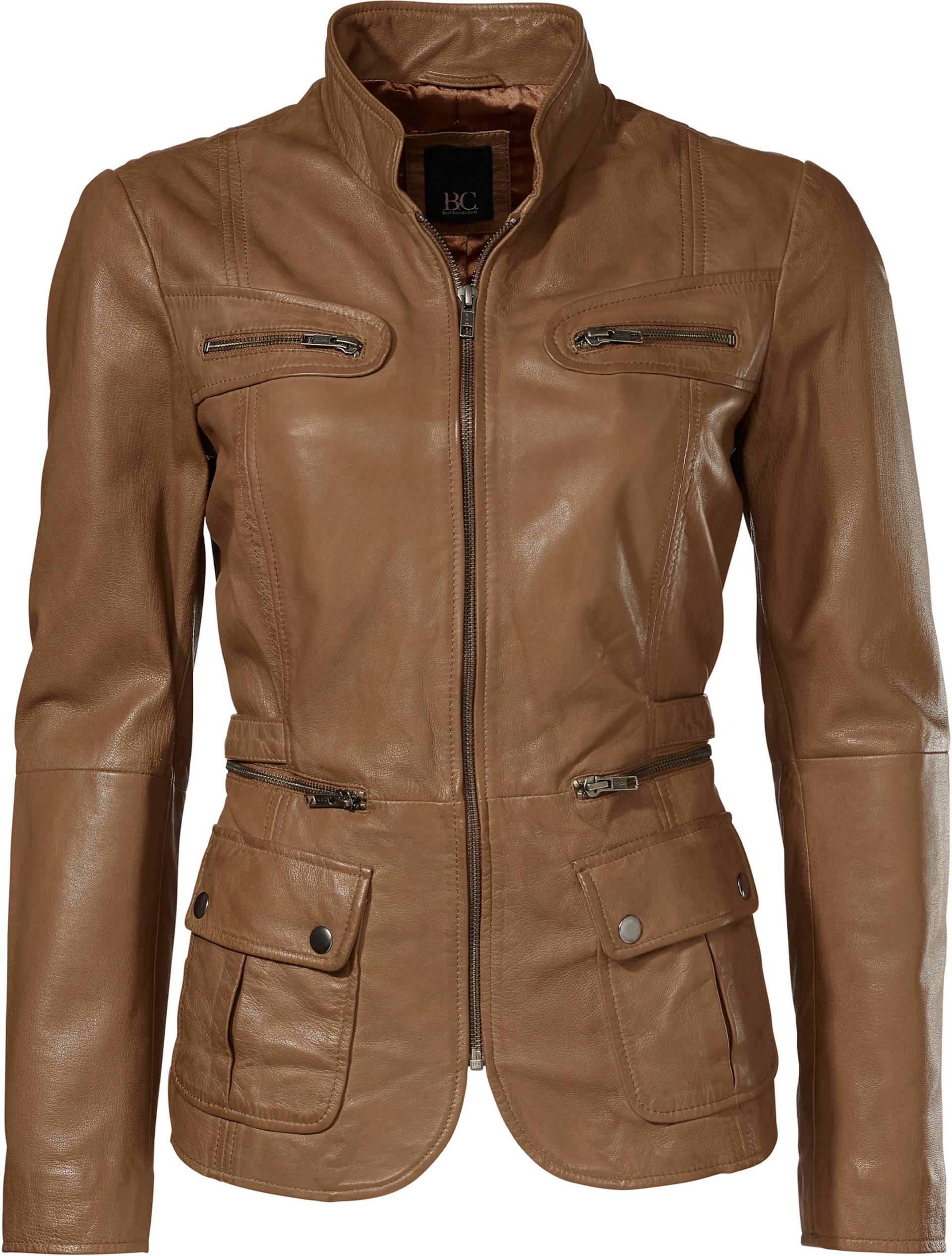 Leder-Jacke