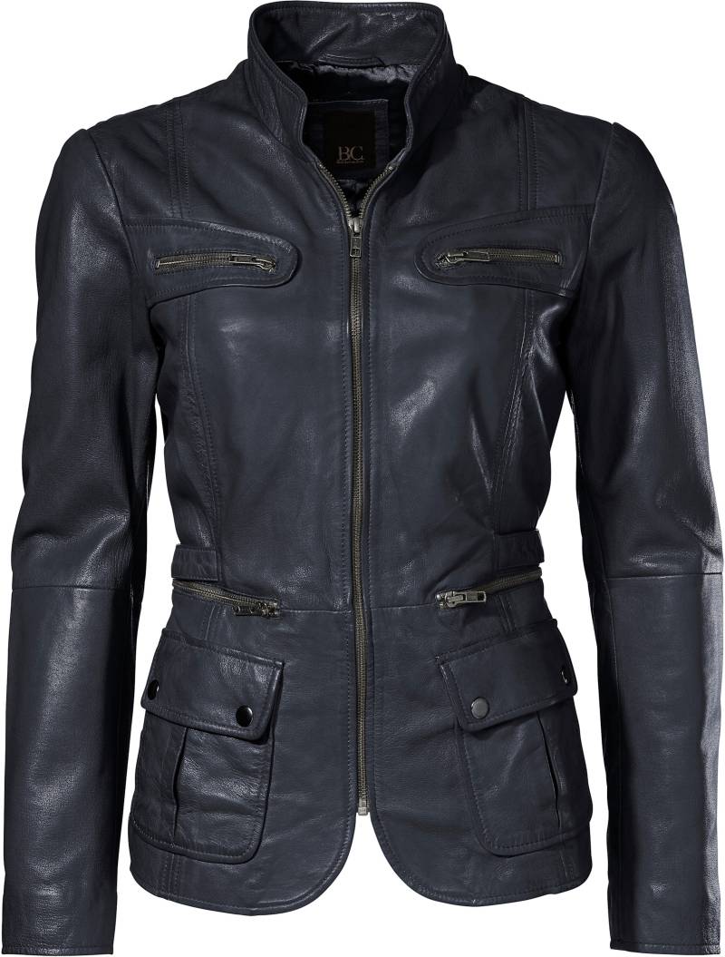 Leder-Jacke