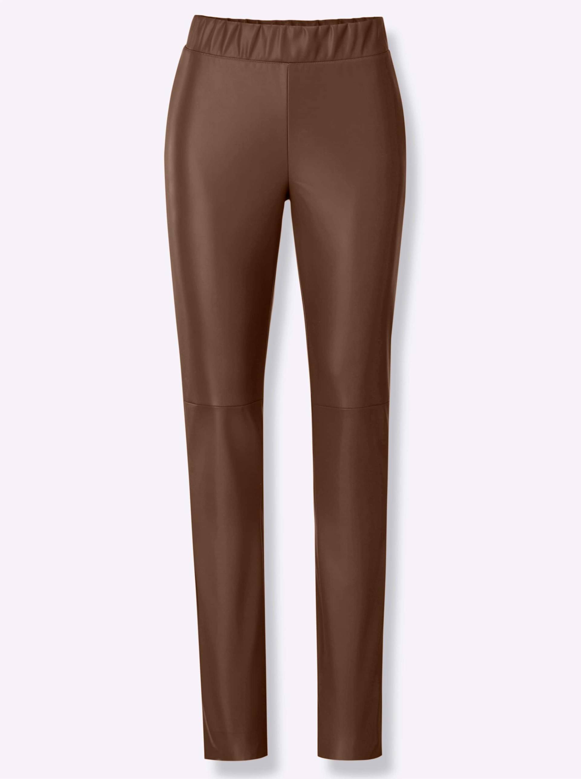 Lederimitat-Leggings