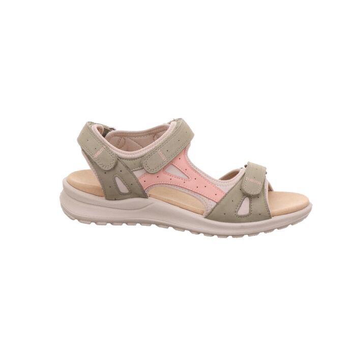 Legero Sandalette für Damen aus weichem Leder pistazie, 37 von Legero