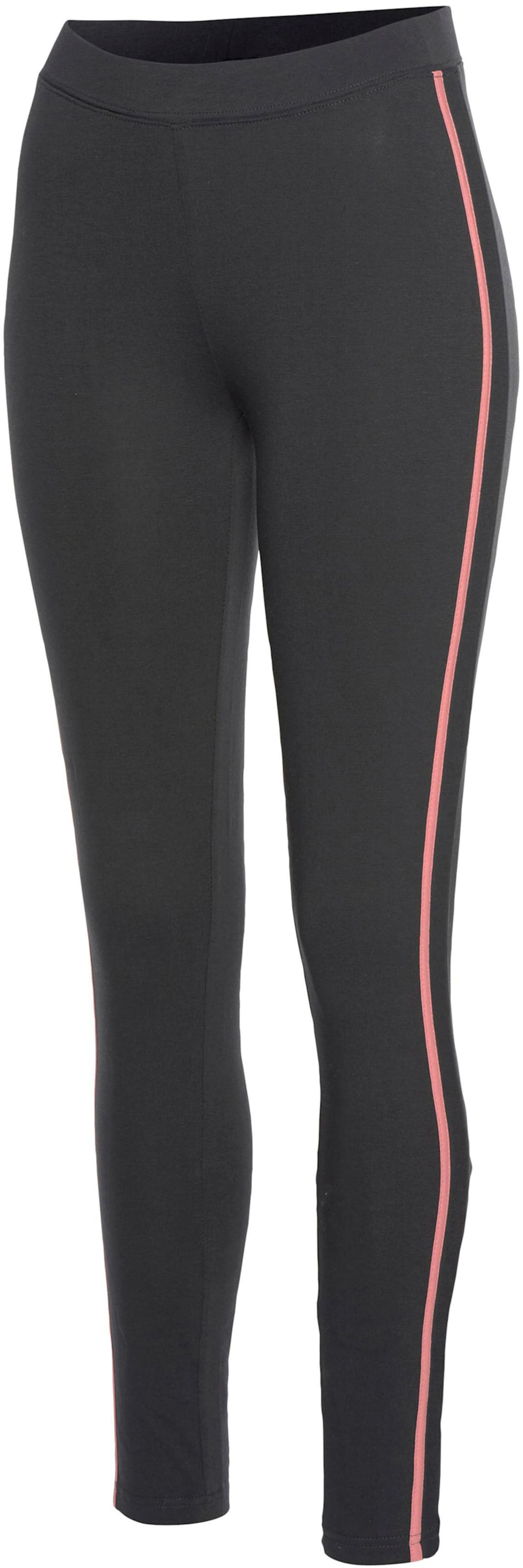 Leggings in anthrazit-rosa von H.I.S