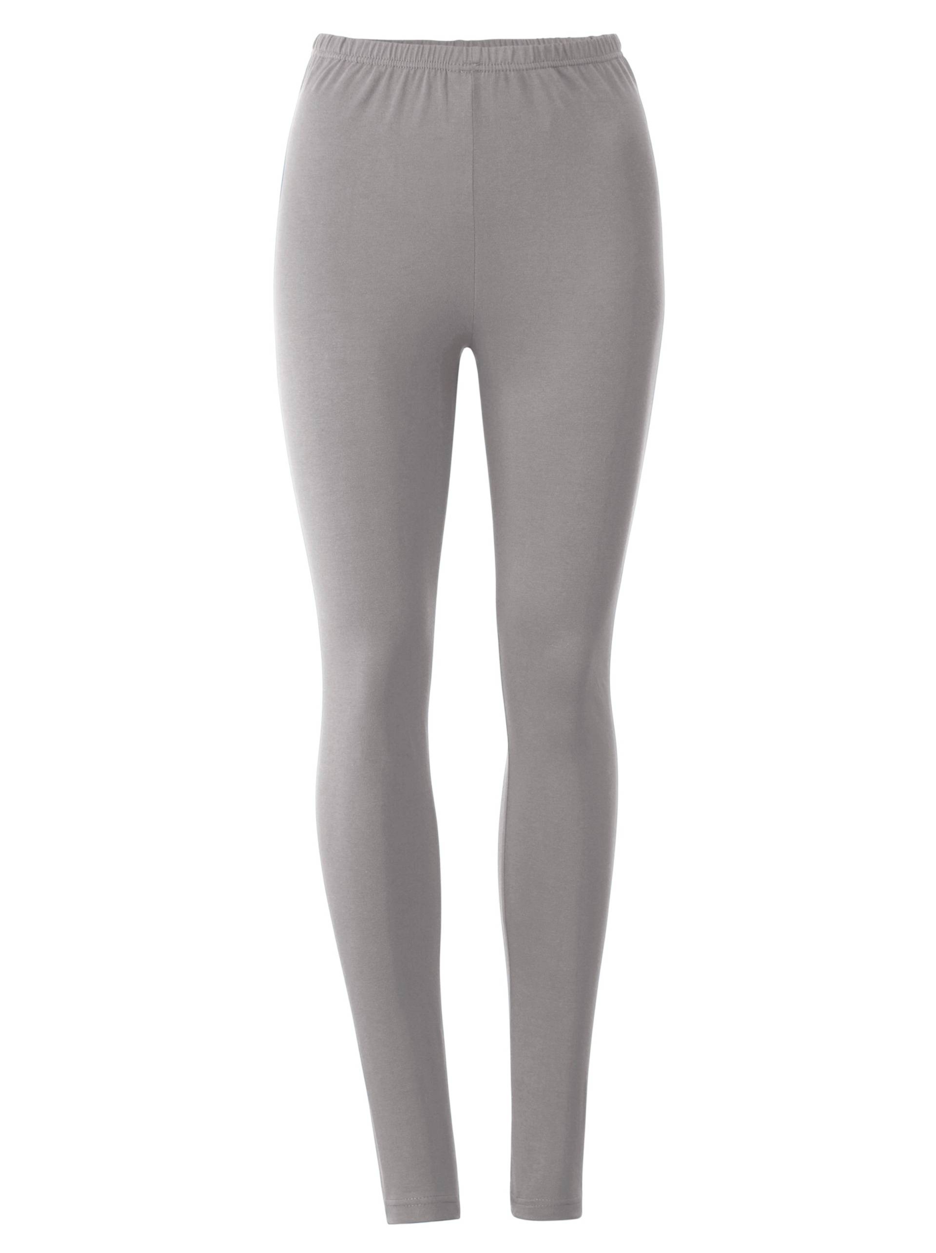 Leggings in grau-meliert von feel good