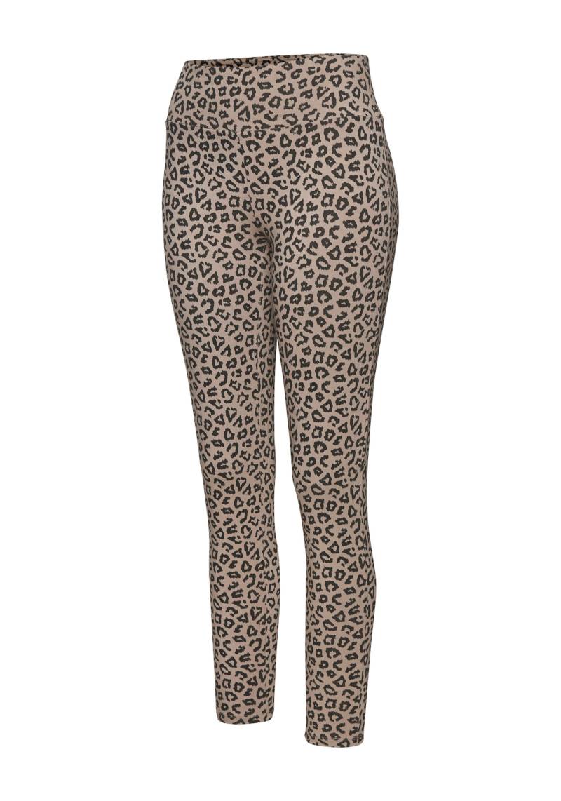 Leggings in taupe-leo von LASCANA