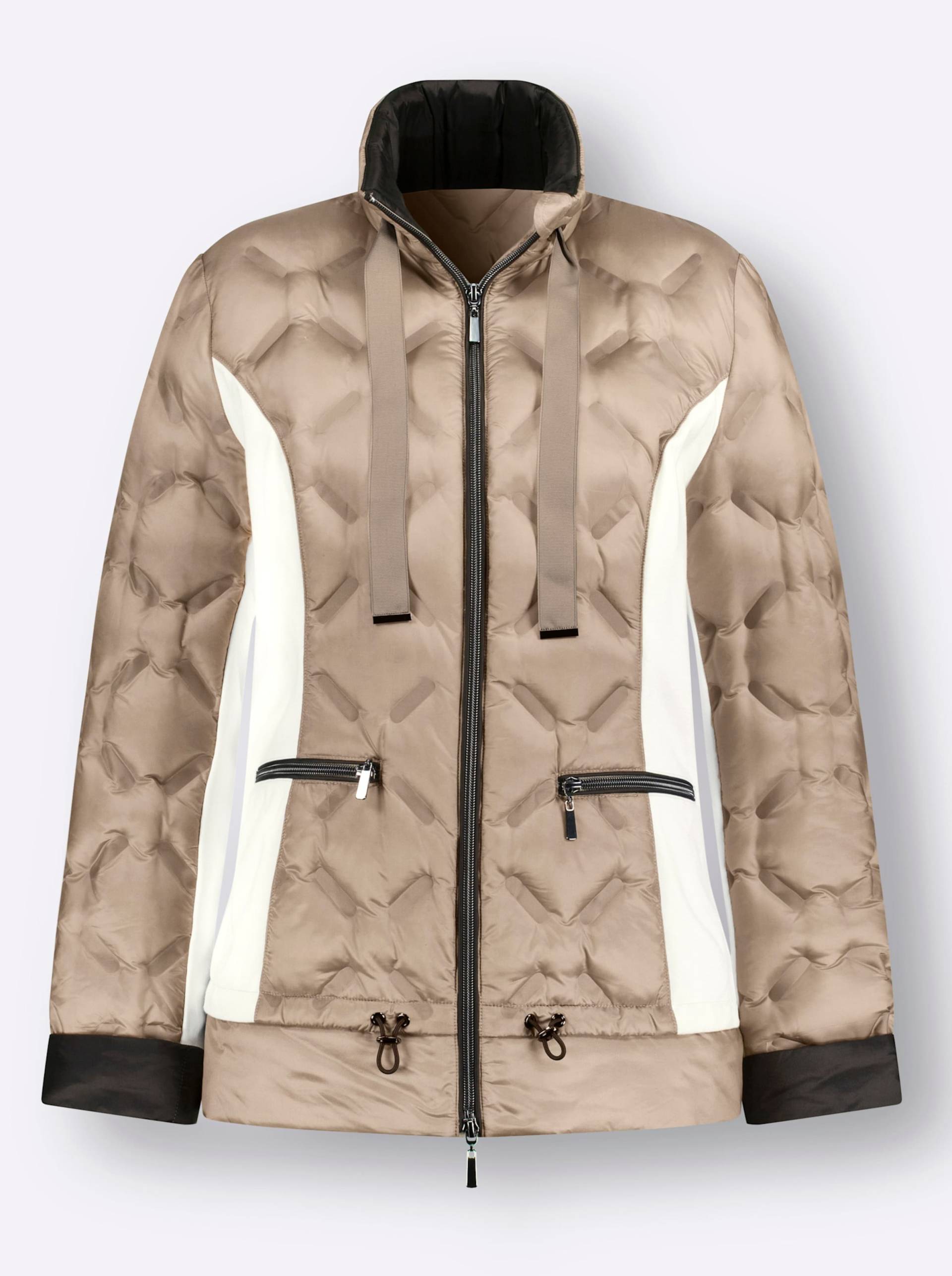 Leichtdaunenjacke in beige-ecru von heine