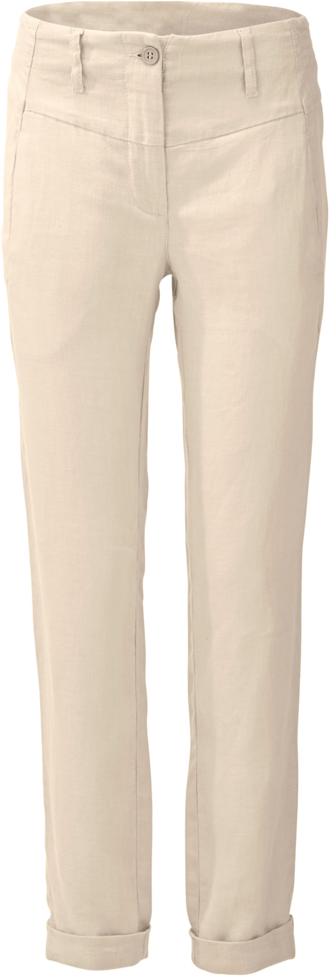 Leinenhose in beige von heine