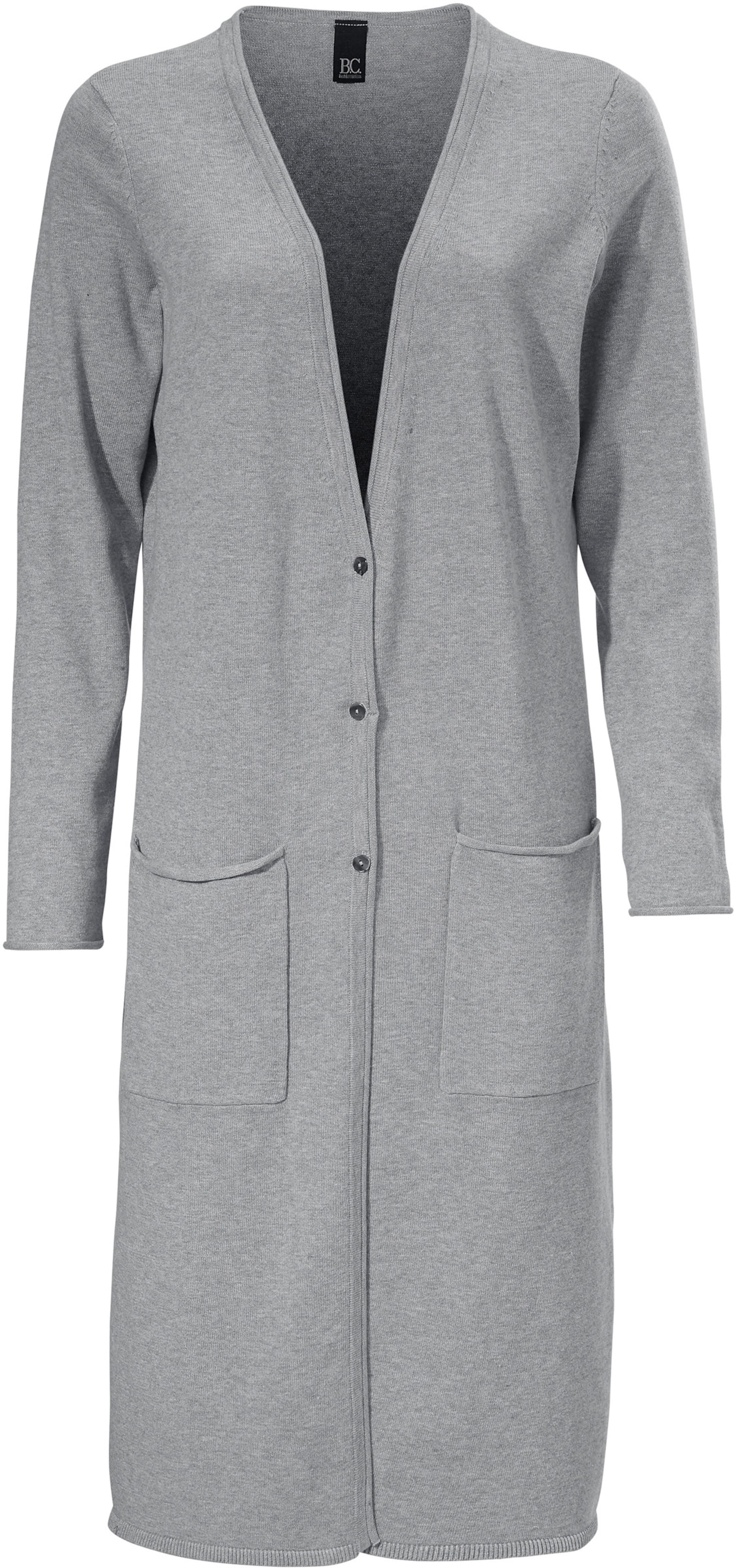 Long-Strickjacke Long-Strickjacke